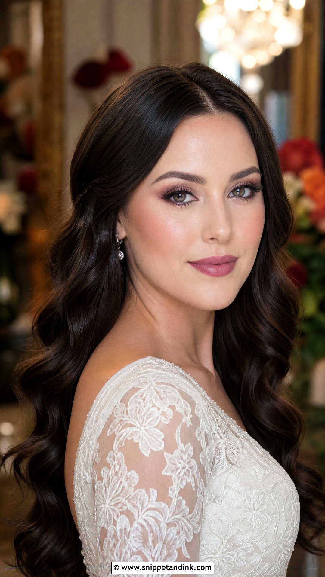 Mauve Bridal Makeup For Brunettes - Snippet and Ink - 25 Bridal Makeup for Brunettes