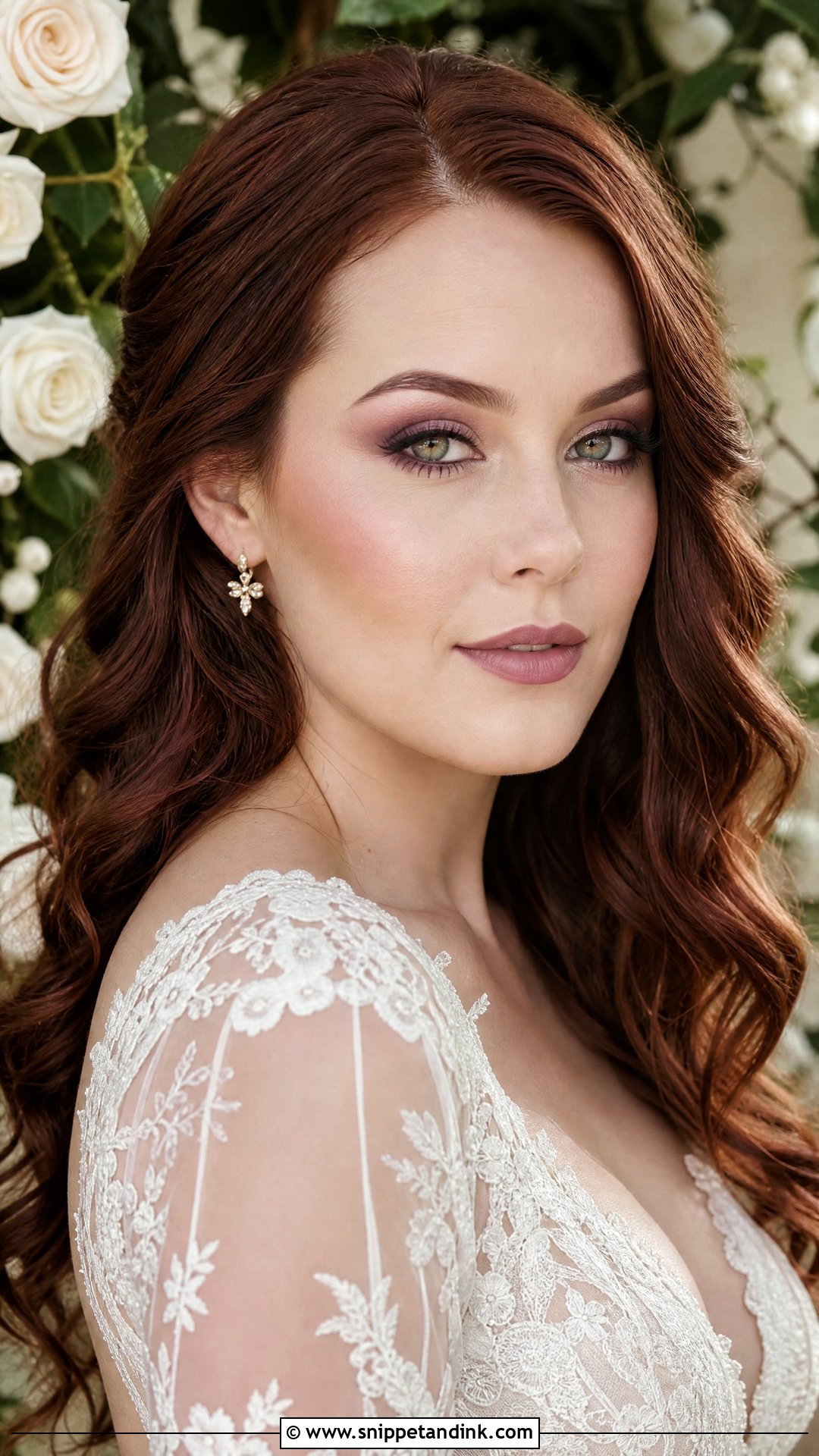 Mauve Bridal Makeup For Green Eyes - Snippet and Ink - 20 Mauve Bridal Makeup Ideas