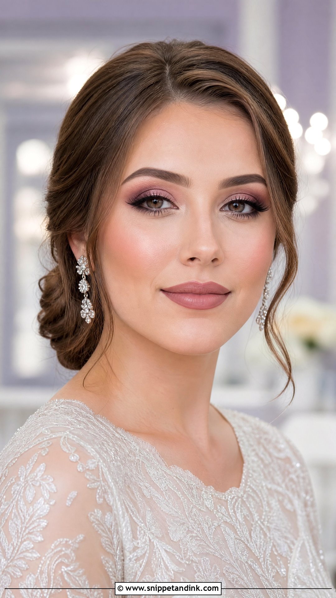 Mauve Bridal Makeup For Hooded Eyes - Snippet and Ink - 25 Bridal Makeup Hooded Eyes