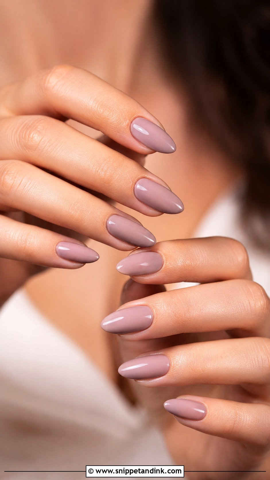 Mauve Bridal Nail Polish - Snippet and Ink - 20 Bridal Nail Polish Ideas