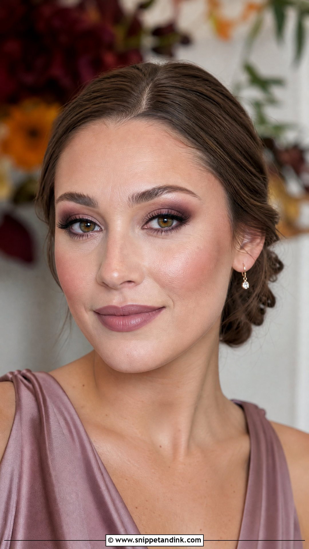 Mauve Bridal Party Makeup - Snippet and Ink - 25 Bridal Party Makeup Ideas