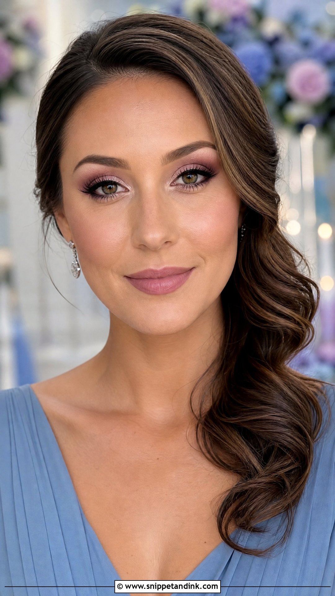 Mauve Bridesmaid Makeup - Snippet and Ink - 20 Makeup for Wedding Bridesmaid Ideas