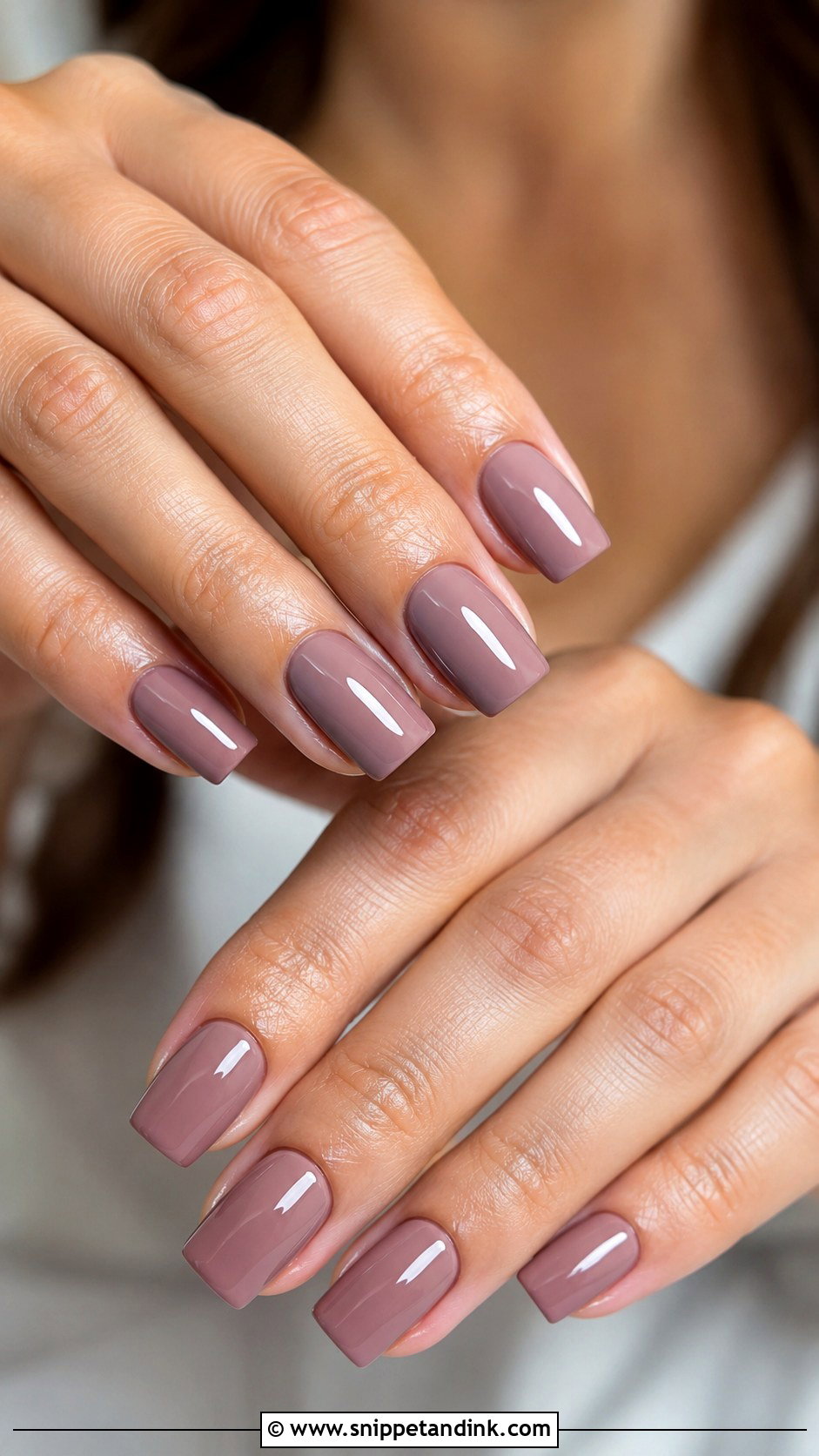Mauve Bridesmaid Nails - Snippet and Ink - 30 Wedding Nails for Bridesmaids