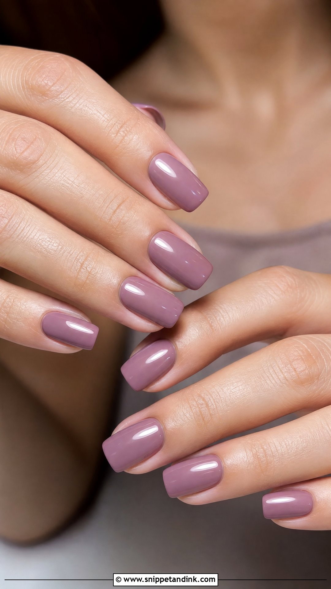 Mauve Bridesmaid Nails - Snippet and Ink - 35 Bridesmaid Nails