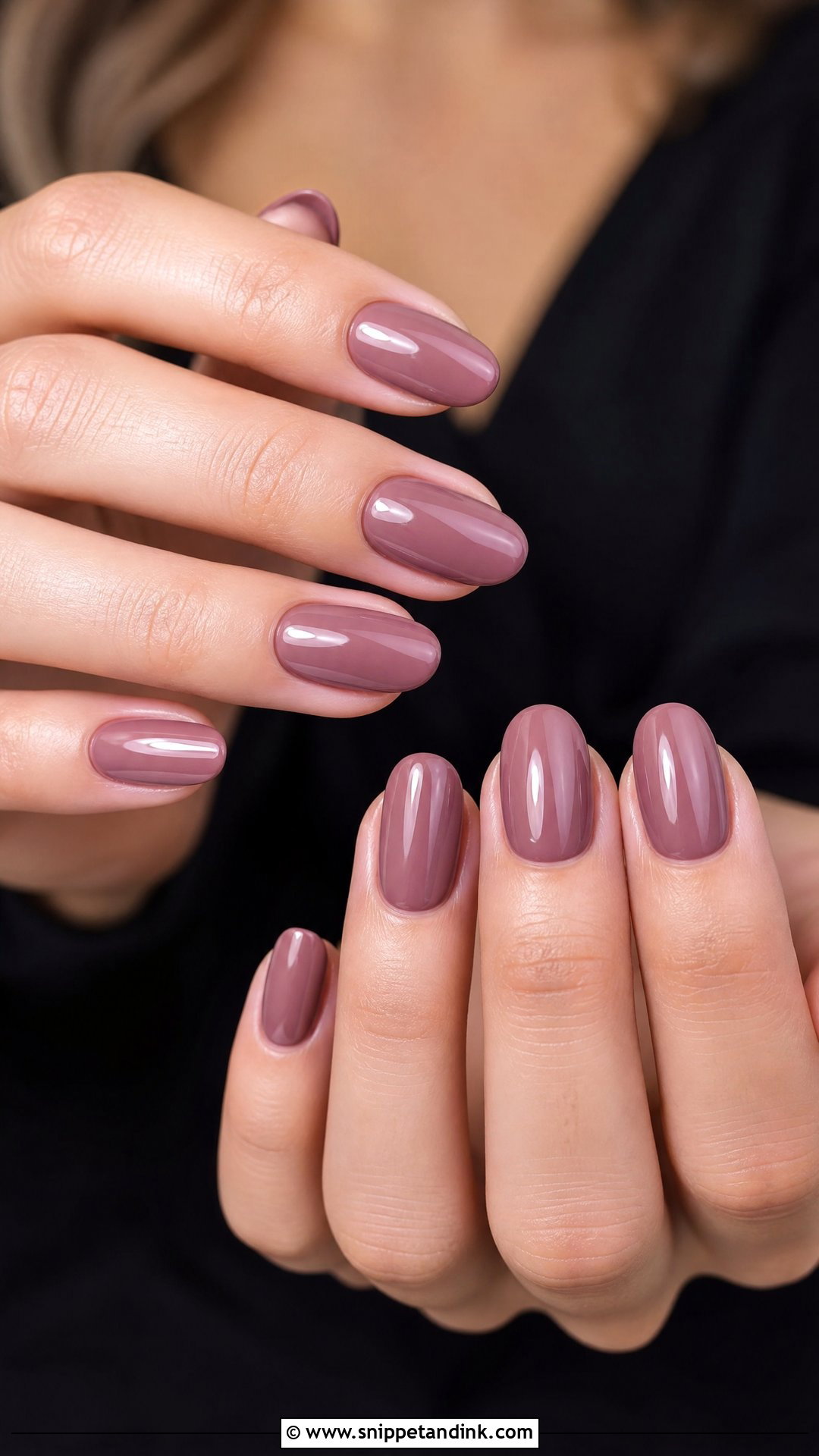 Mauve Bridesmaid Nails - Snippet and Ink - 20 Nails for a Wedding Bridesmaid