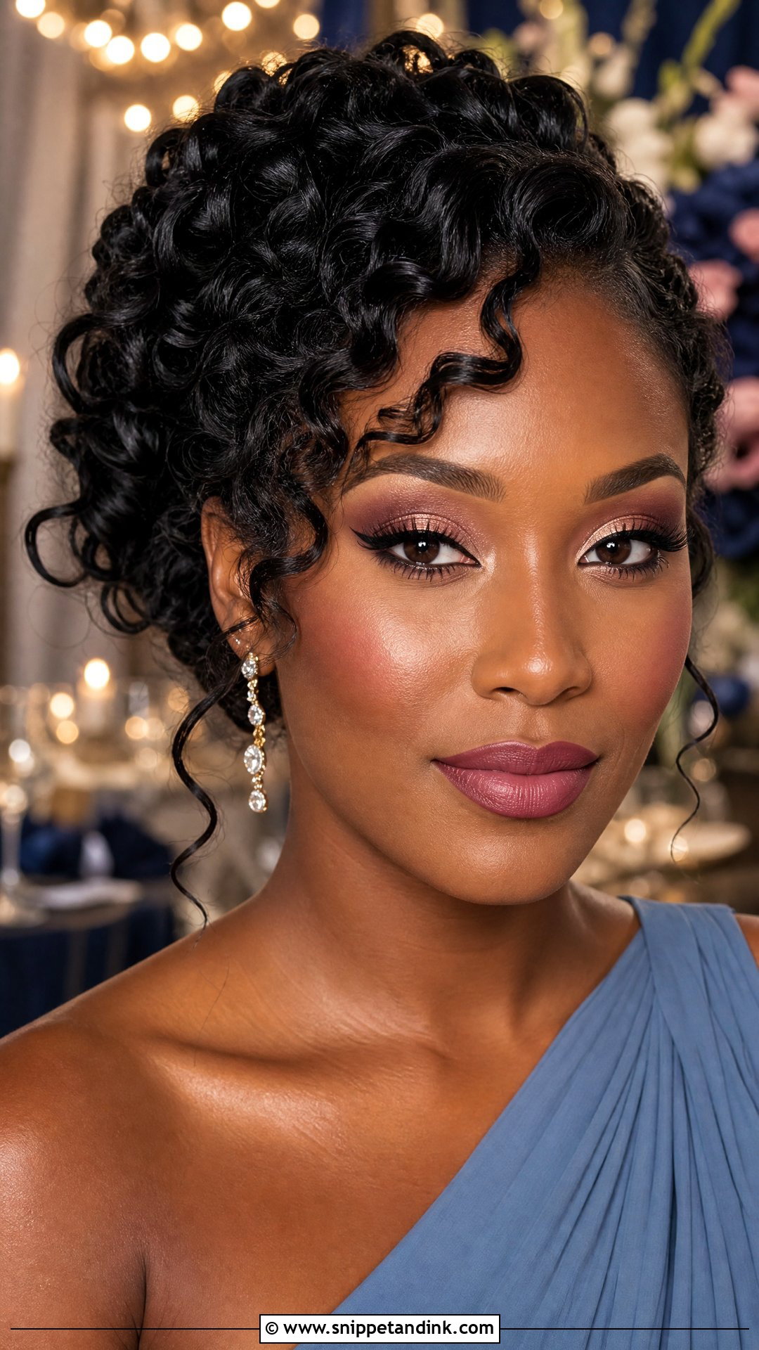 Mauve Fall Wedding Guest Makeup - Snippet and Ink - 20 Fall Wedding Guest Makeup Ideas