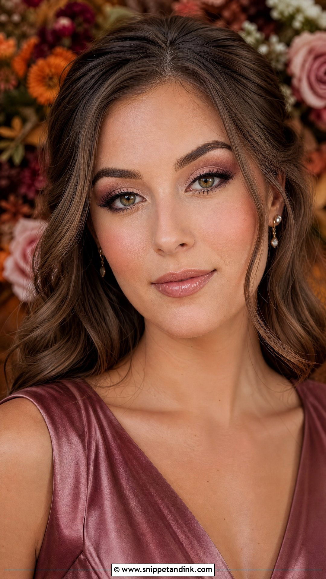 Mauve Fall Wedding Makeup - Snippet and Ink - 20 Natural Fall Wedding Makeup Ideas