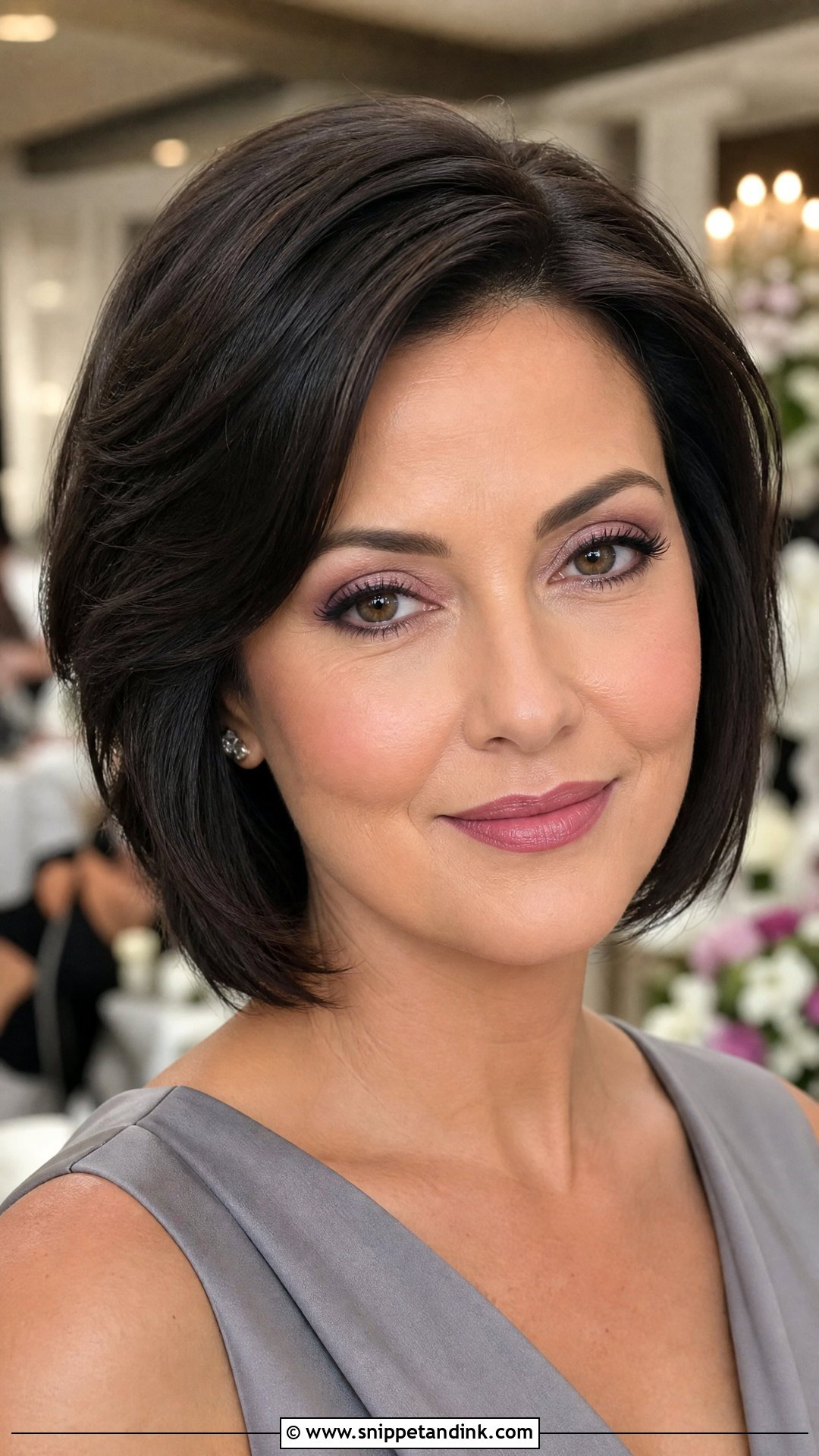 Mauve Mother Of Bride Makeup For Brunettes - Snippet and Ink - 20 Mother of Bride Makeup Brunette Ideas