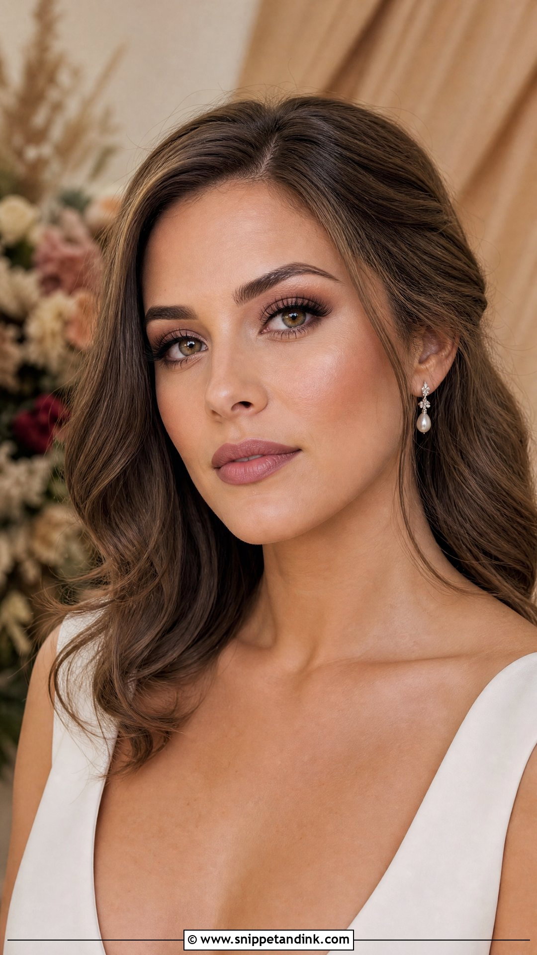 Mauve Nude Wedding Makeup - Snippet and Ink - 20 Nude Makeup Looks for Wedding