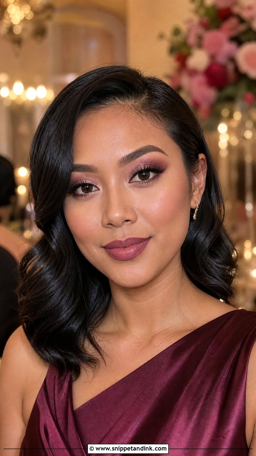 Mauve Pink Wedding Guest Makeup - Snippet and Ink - 20 Pink Wedding Guest Makeup Ideas