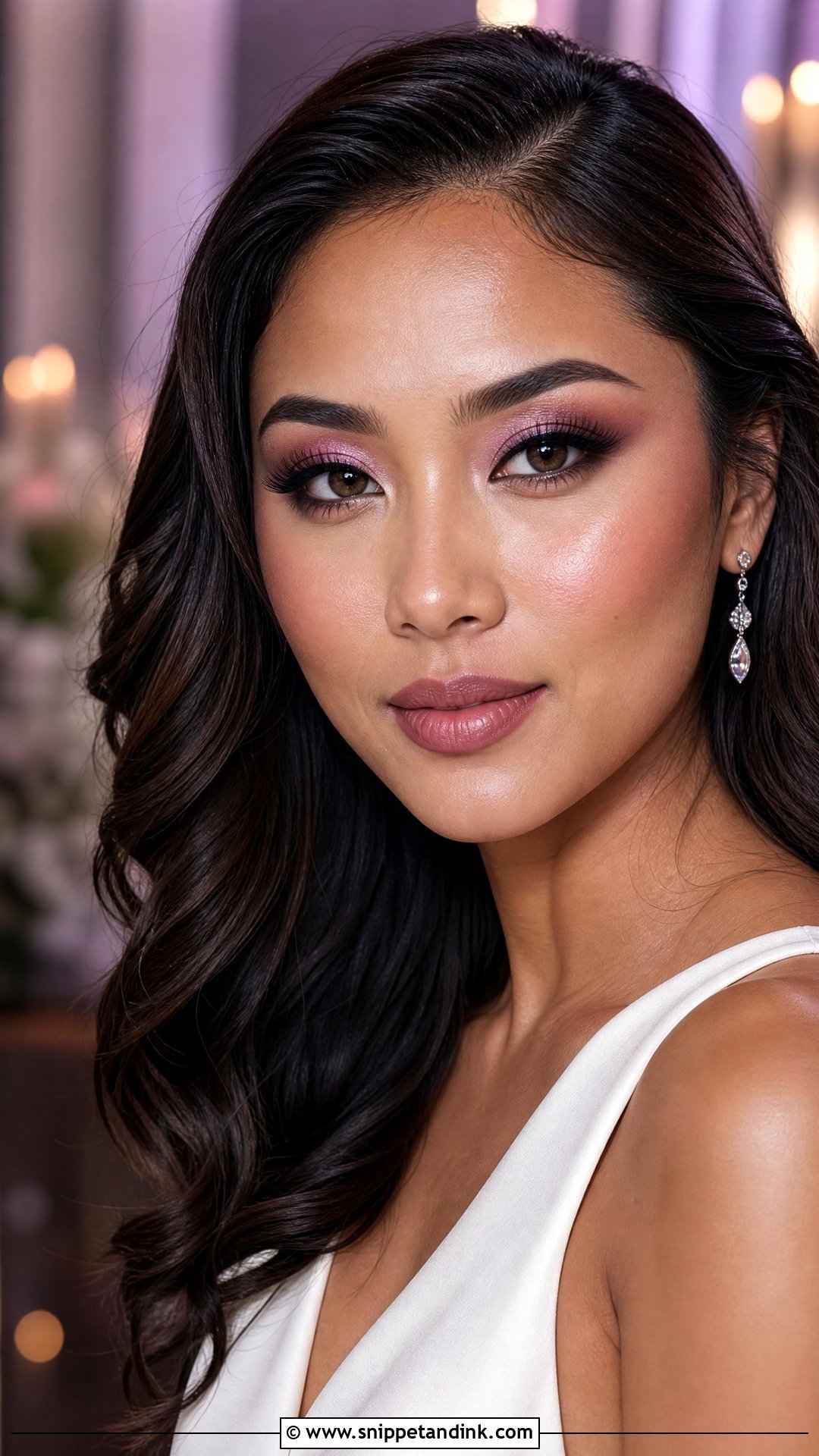 Mauve Pink Wedding Makeup - Snippet and Ink - 25 Pink Wedding Makeup Ideas