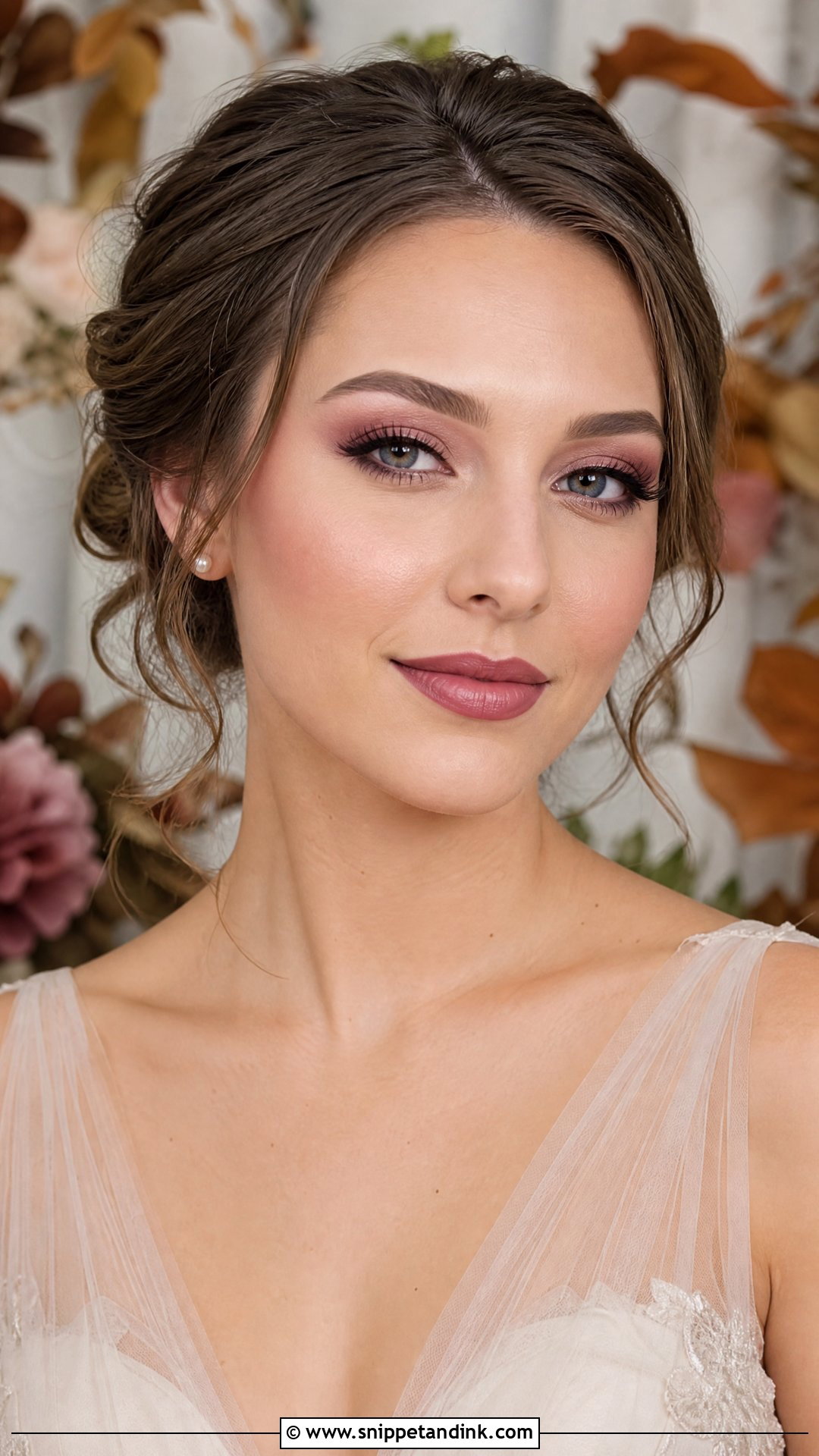 Mauve Pink Wedding Makeup - Snippet and Ink - 20 Pink Wedding Makeup Looks