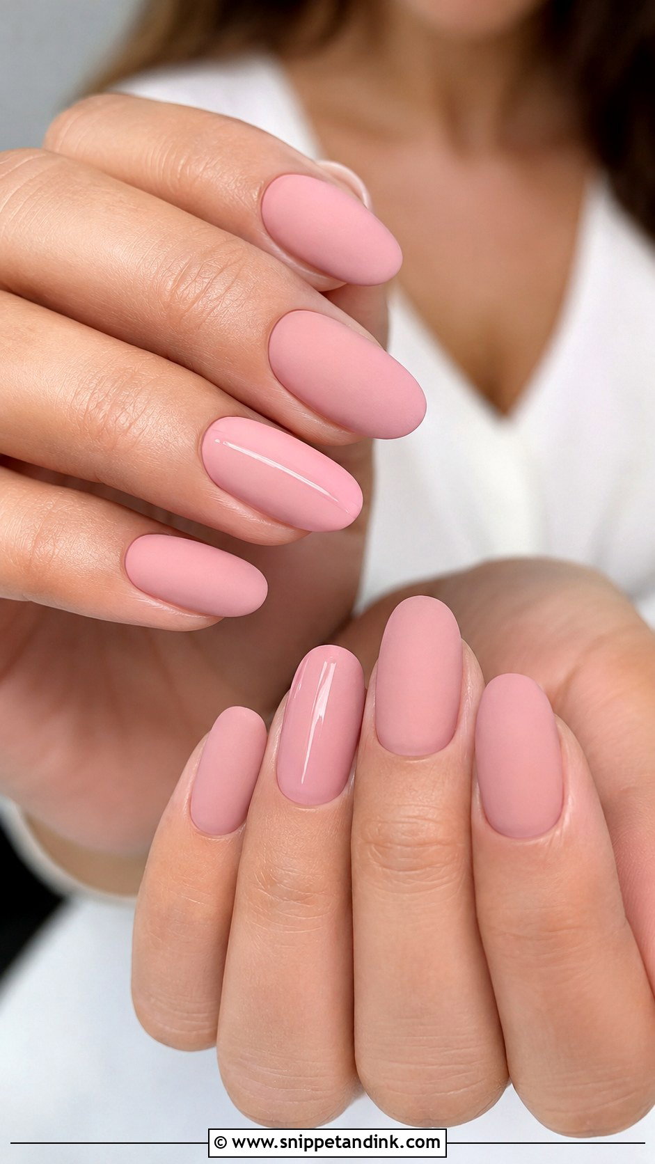 Mauve Pink Wedding Nails - Snippet and Ink - 30 Pink Wedding Nails