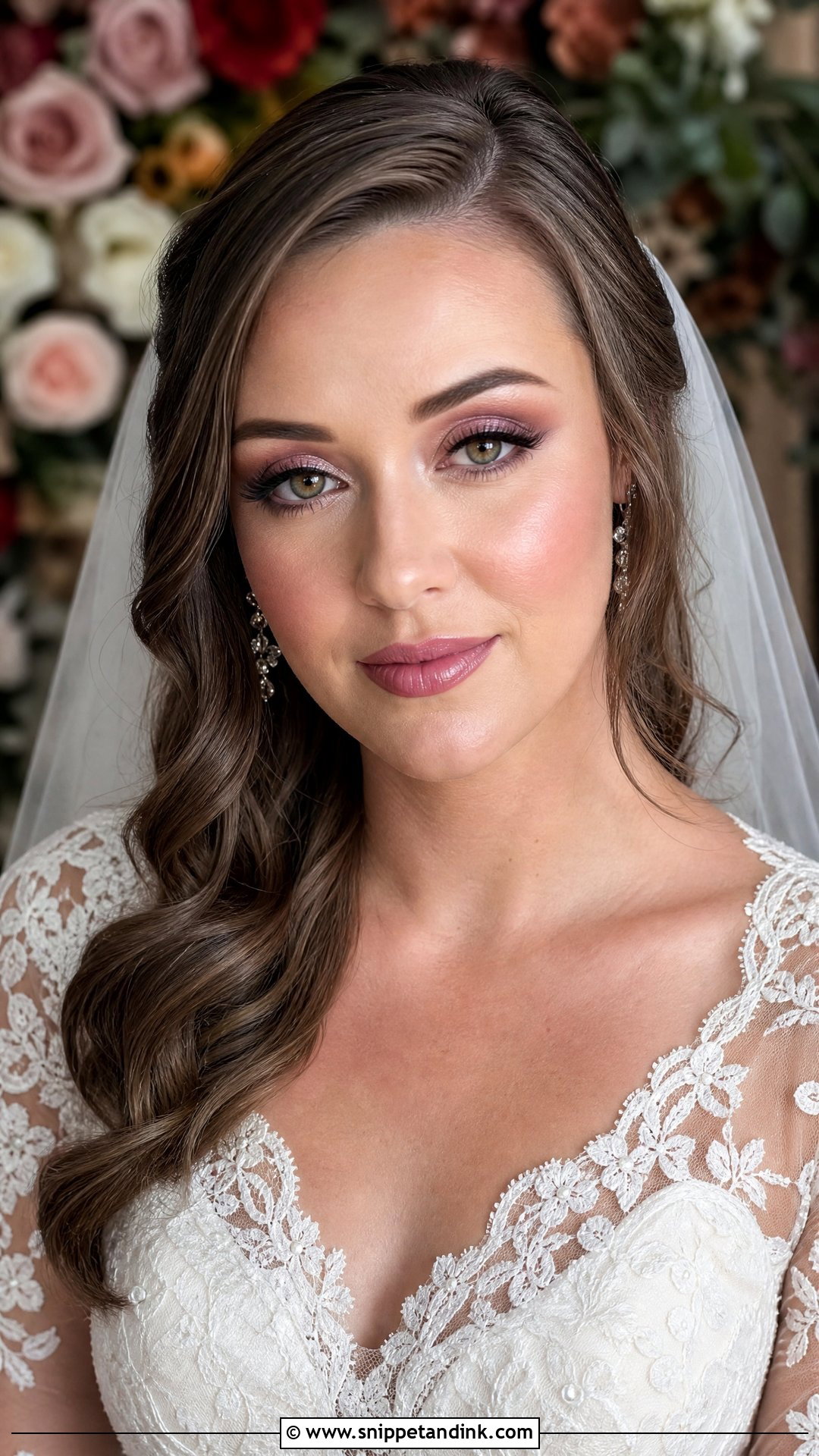 Mauve Wedding Eye Makeup - Snippet and Ink - 20 Wedding Makeup Eyes