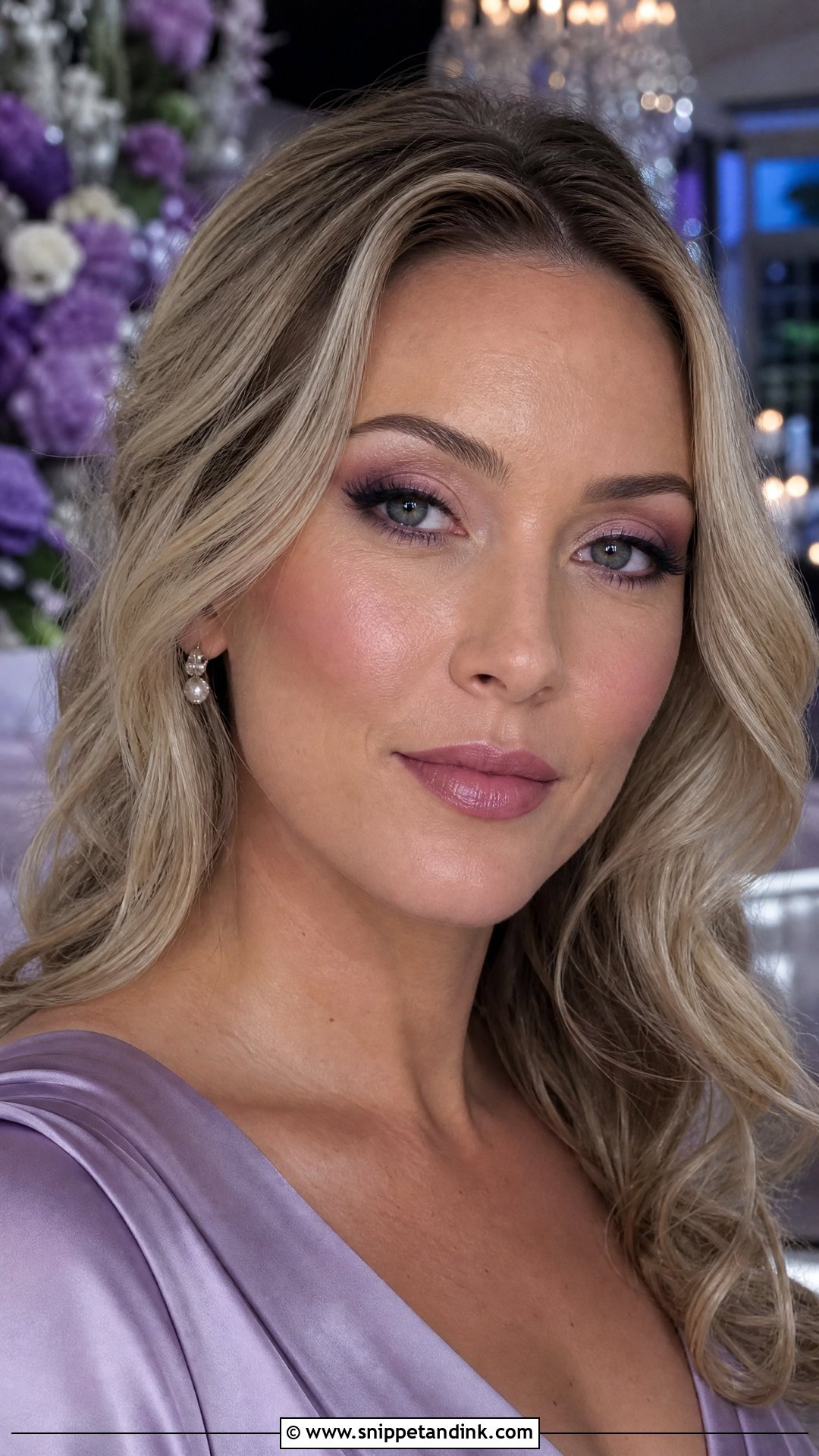 Mauve Wedding Guest Makeup - Snippet and Ink - 20 Makeup for a Wedding Guest Ideas