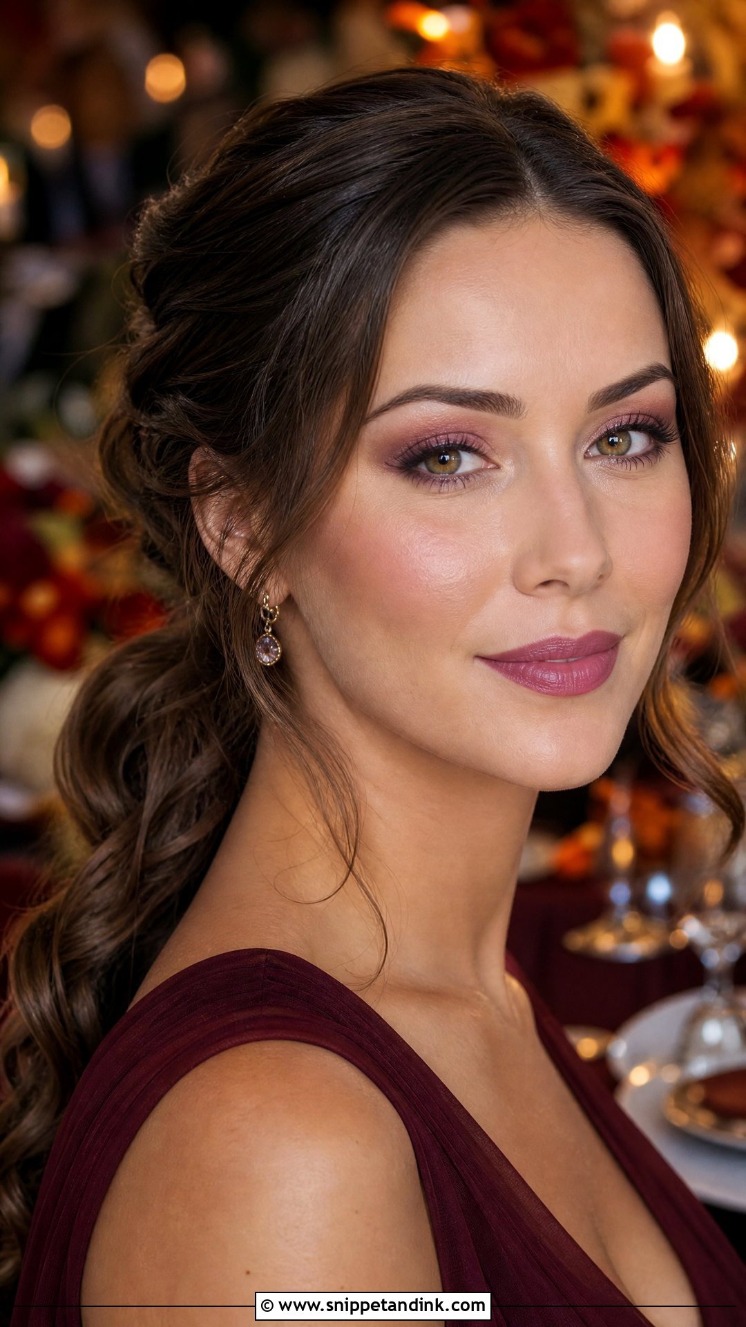 Mauve Wedding Guest Makeup - Snippet and Ink - 25 Classy Makeup for Wedding Guest Ideas