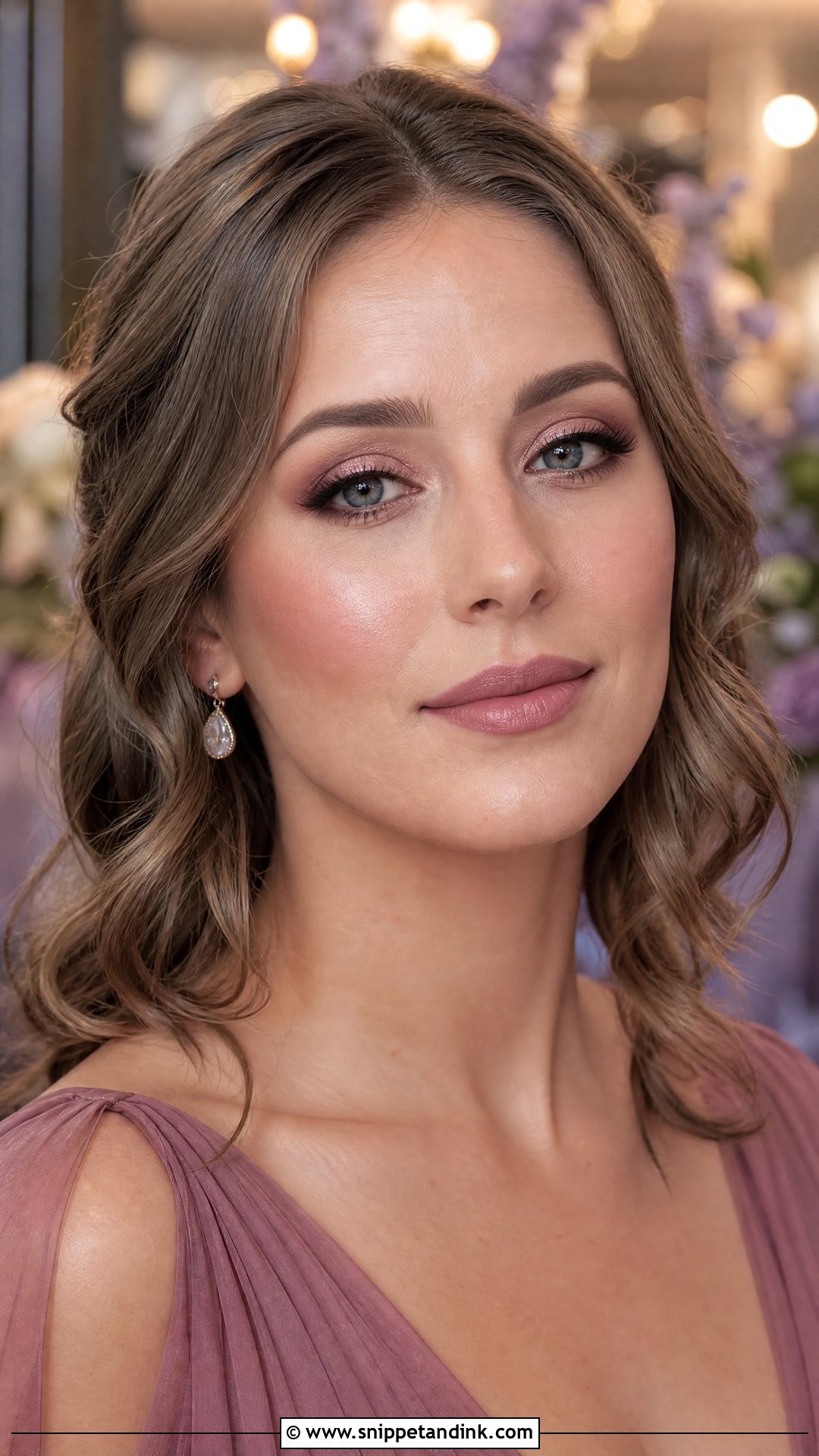 Mauve Wedding Guest Makeup - Snippet and Ink - 25 Makeup Ideas for Wedding Guest