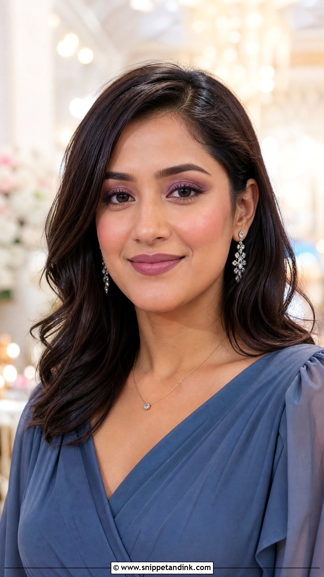 Mauve Wedding Guest Makeup - Snippet and Ink - 25 Makeup Looks for Wedding Guest