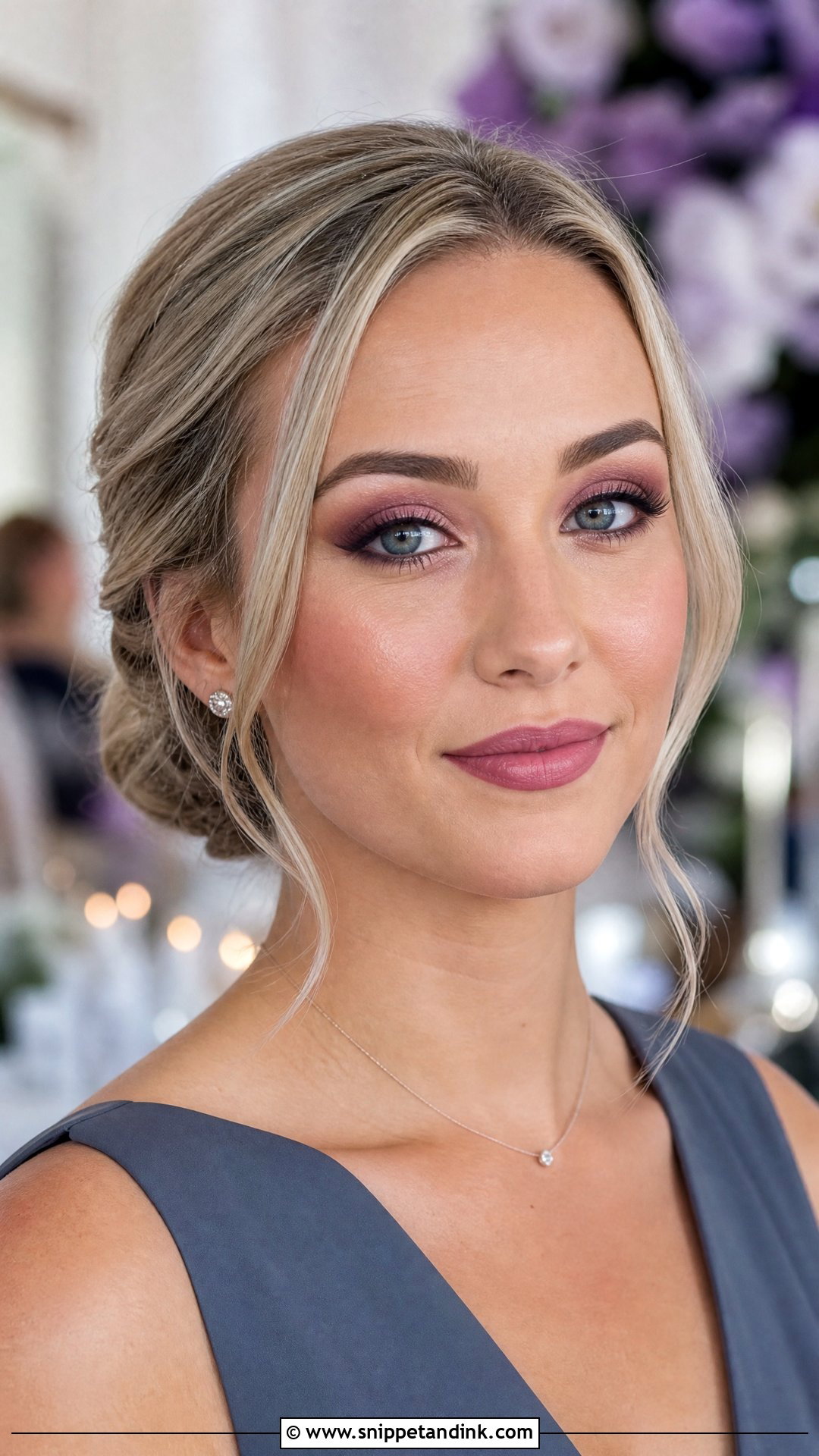 Mauve Wedding Guest Makeup for Hazel Eyes - Snippet and Ink - 20 Wedding Guest Makeup for Hazel Eyes