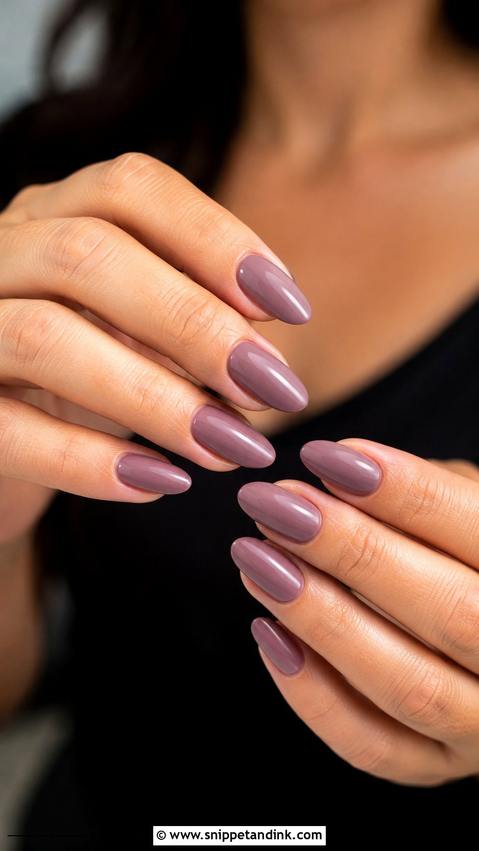 Mauve Wedding Guest Nails - Snippet and Ink - 20 Classy Wedding Guest Nails