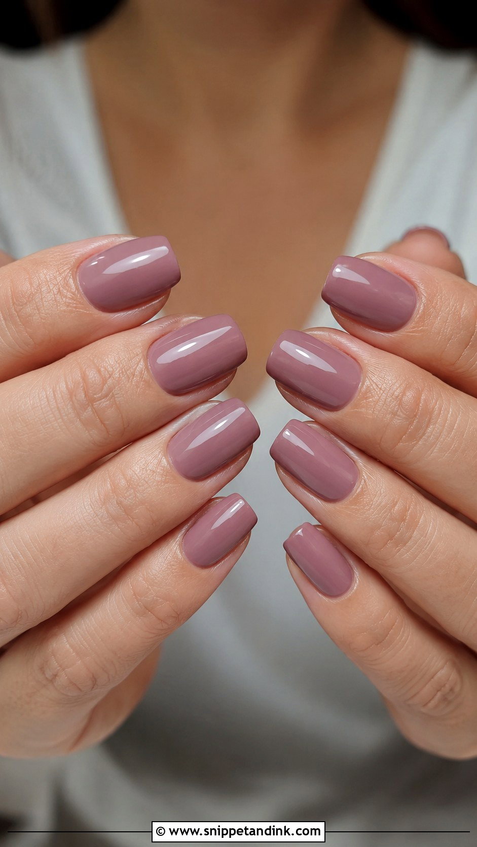 Mauve Wedding Guest Nails - Snippet and Ink - 20 Classy Elegant Nails for Wedding Guest