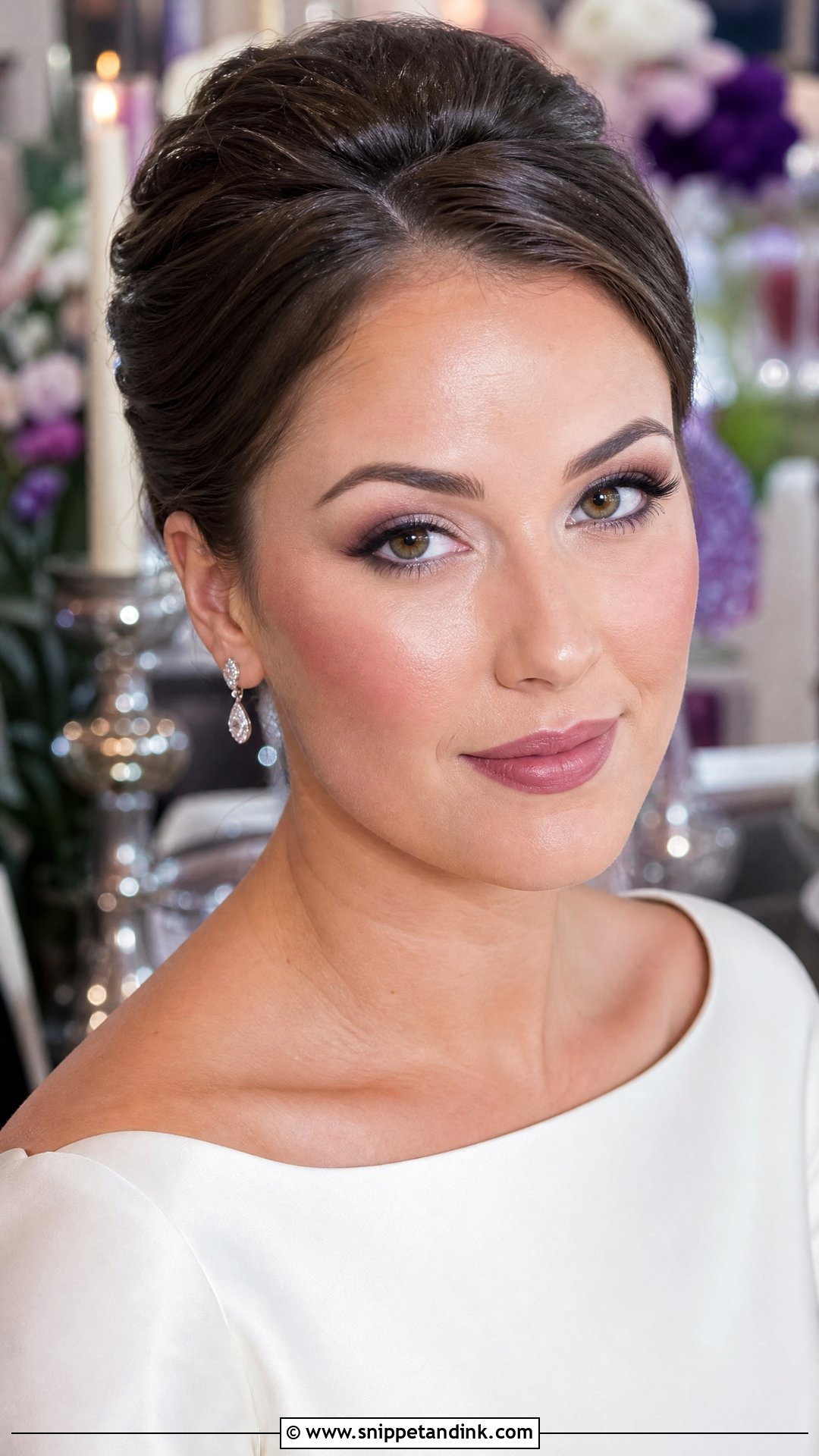 Mauve Wedding Makeup - Snippet and Ink - 25 Elegant Wedding Makeup Ideas