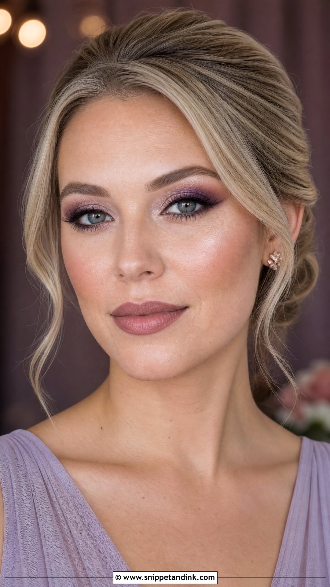 Mauve Wedding Makeup - Snippet and Ink - 25 Makeup Look for Wedding Ideas