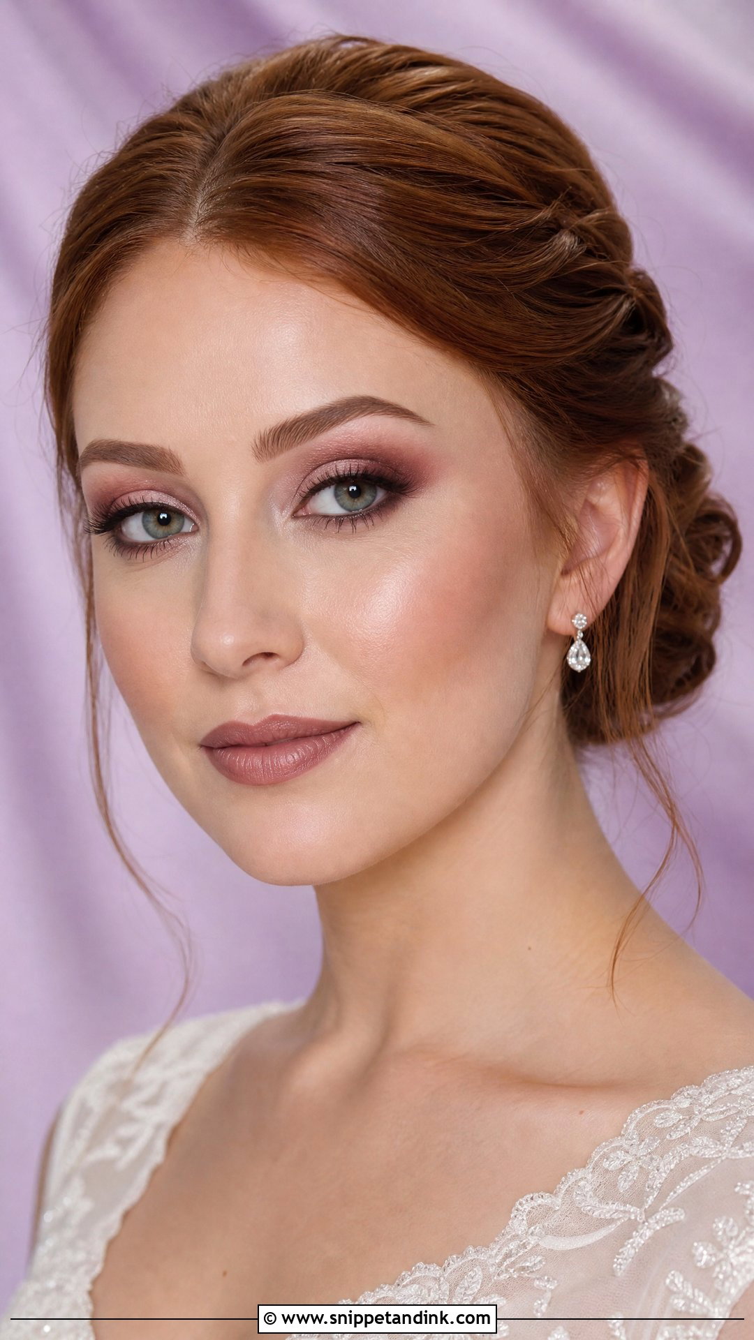 Mauve Wedding Makeup - Snippet and Ink - 25 Wedding Makeup Inspiration Ideas