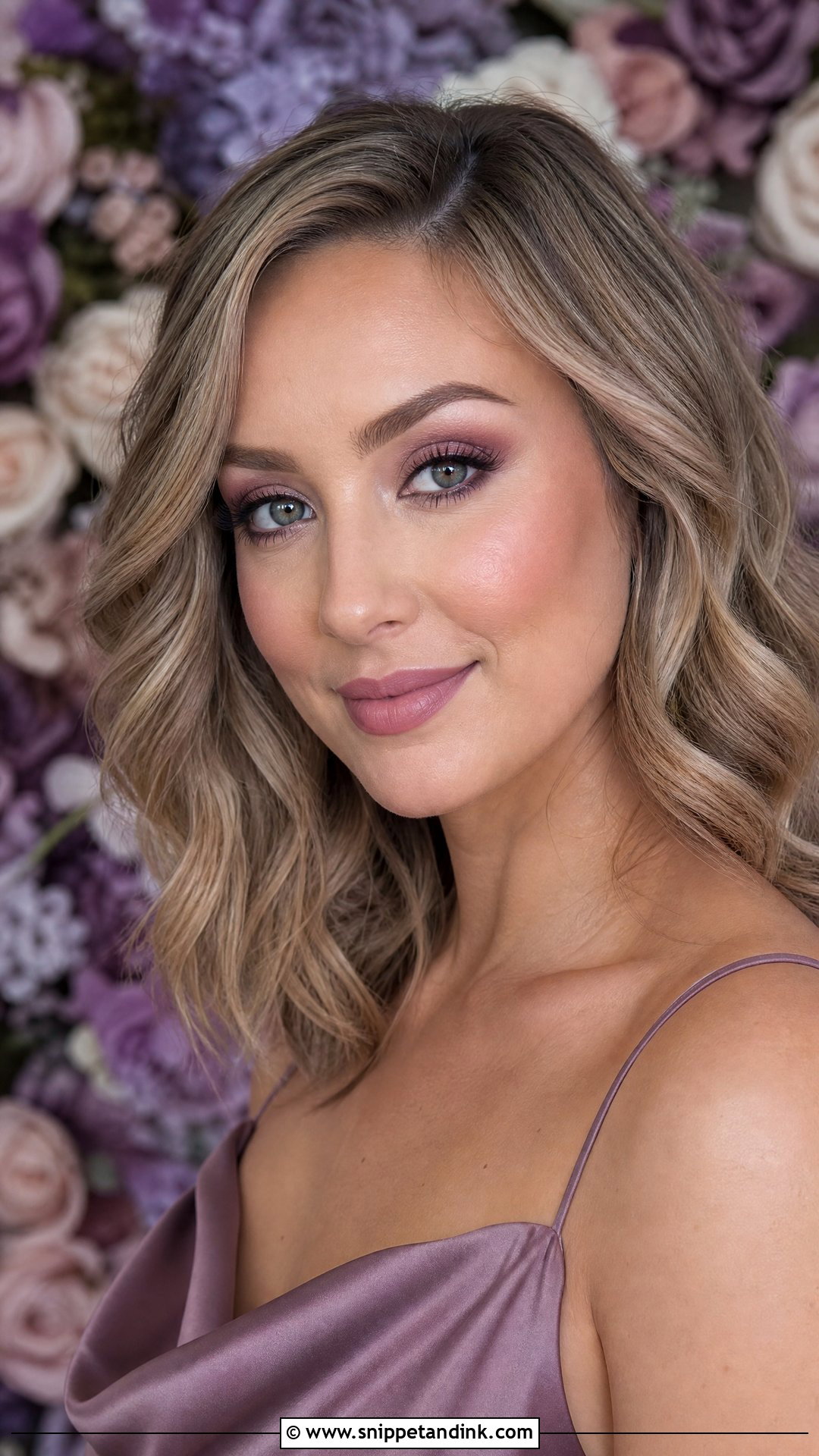 Mauve Wedding Makeup - Snippet and Ink - 30 Makeup for Wedding Ideas