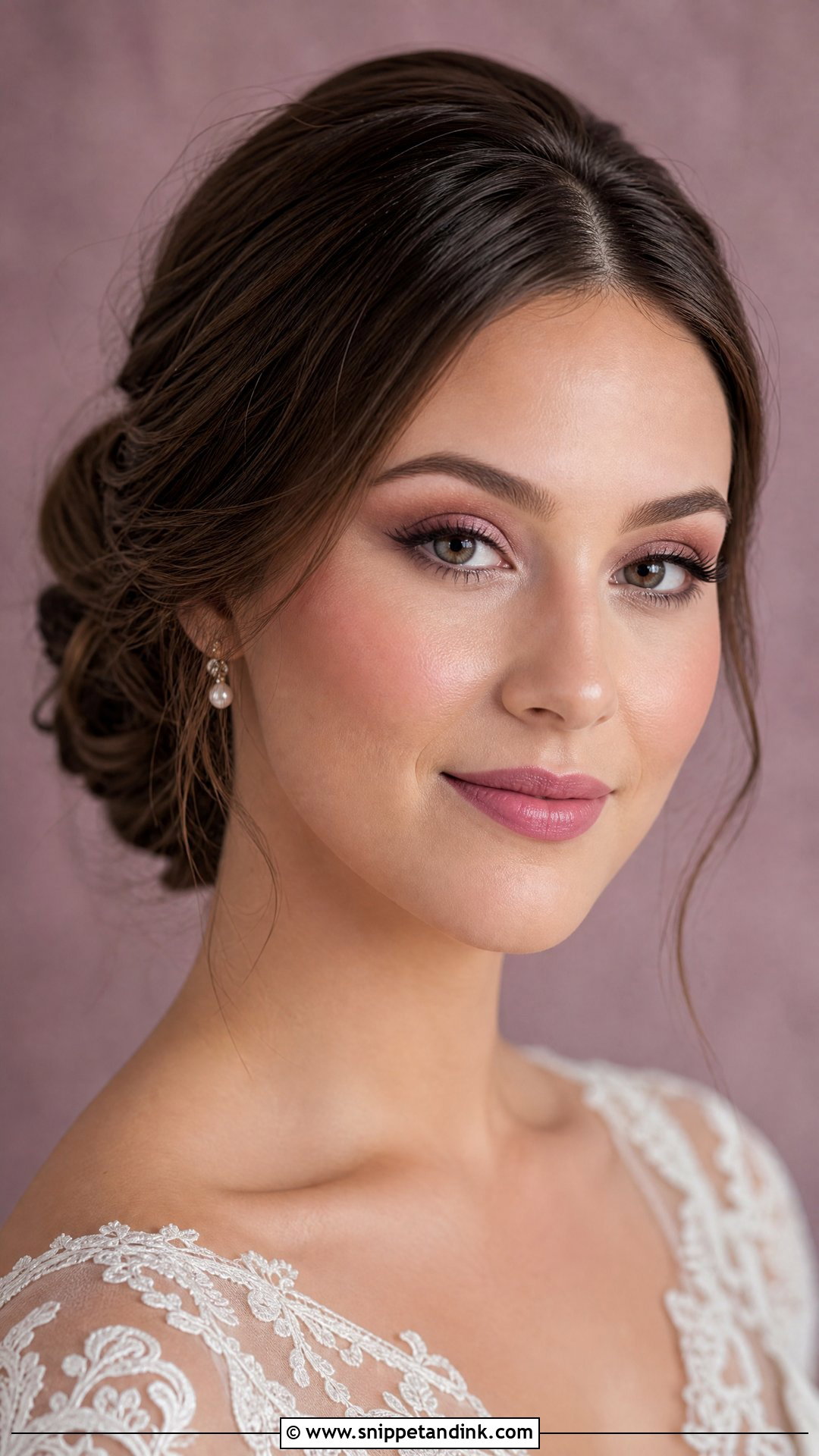 Mauve Wedding Makeup - Snippet and Ink - 30 Simple Wedding Makeup Ideas