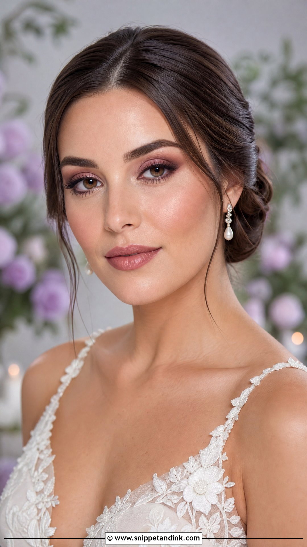 Mauve Wedding Makeup - Snippet and Ink - 30 Wedding Day Makeup Ideas