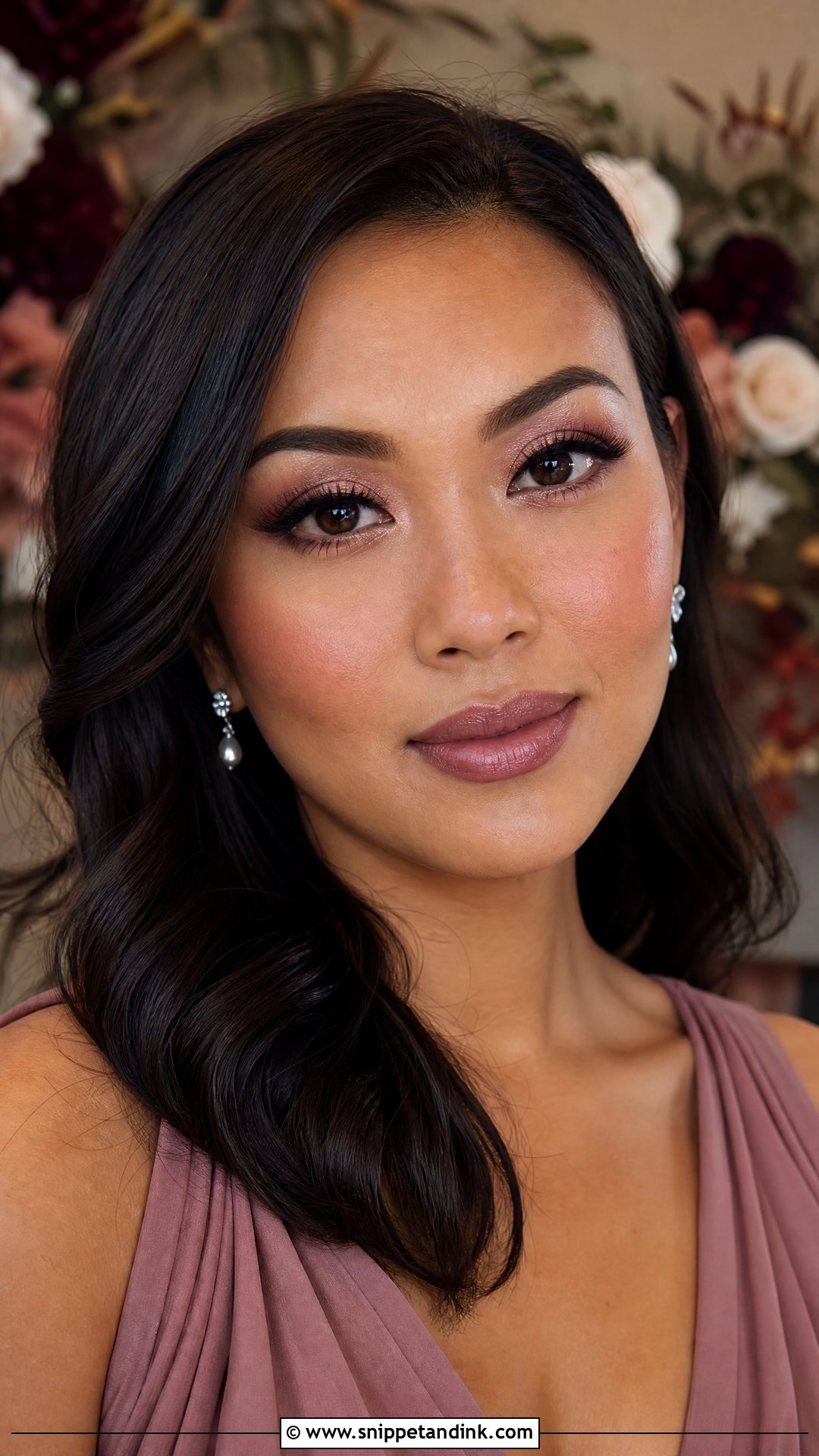 Mauve Wedding Makeup - Snippet and Ink - 20 Cute Wedding Makeup Ideas