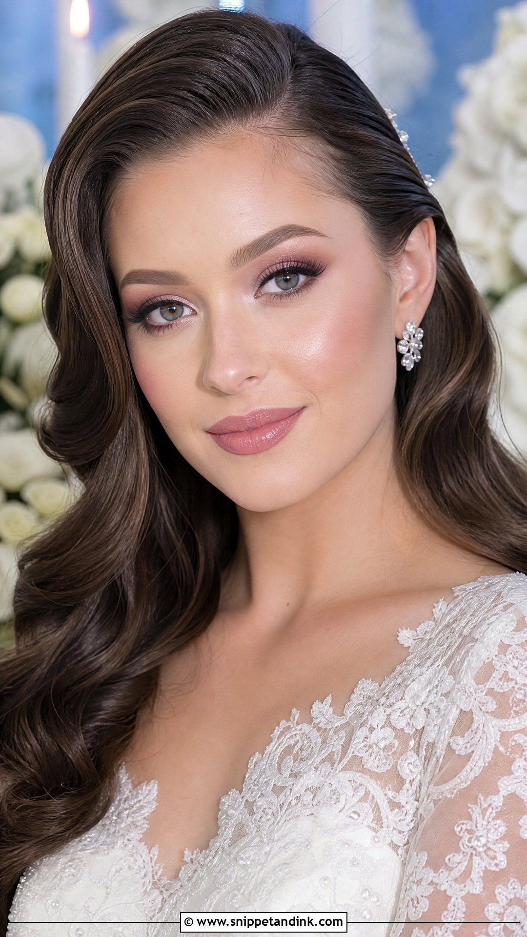 Mauve Wedding Makeup - Snippet and Ink - 20 Light Glam Wedding Makeup Ideas