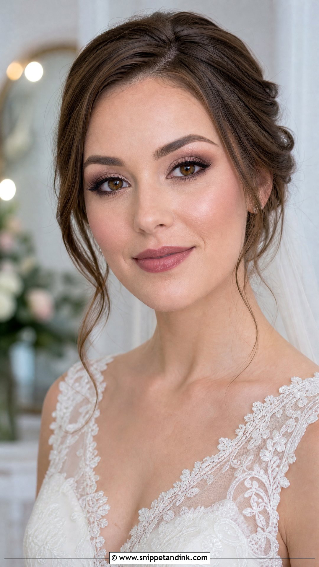 Mauve Wedding Makeup For Brown Eyes - Snippet and Ink - 25 Natural Wedding Make Up for Brown Eyes