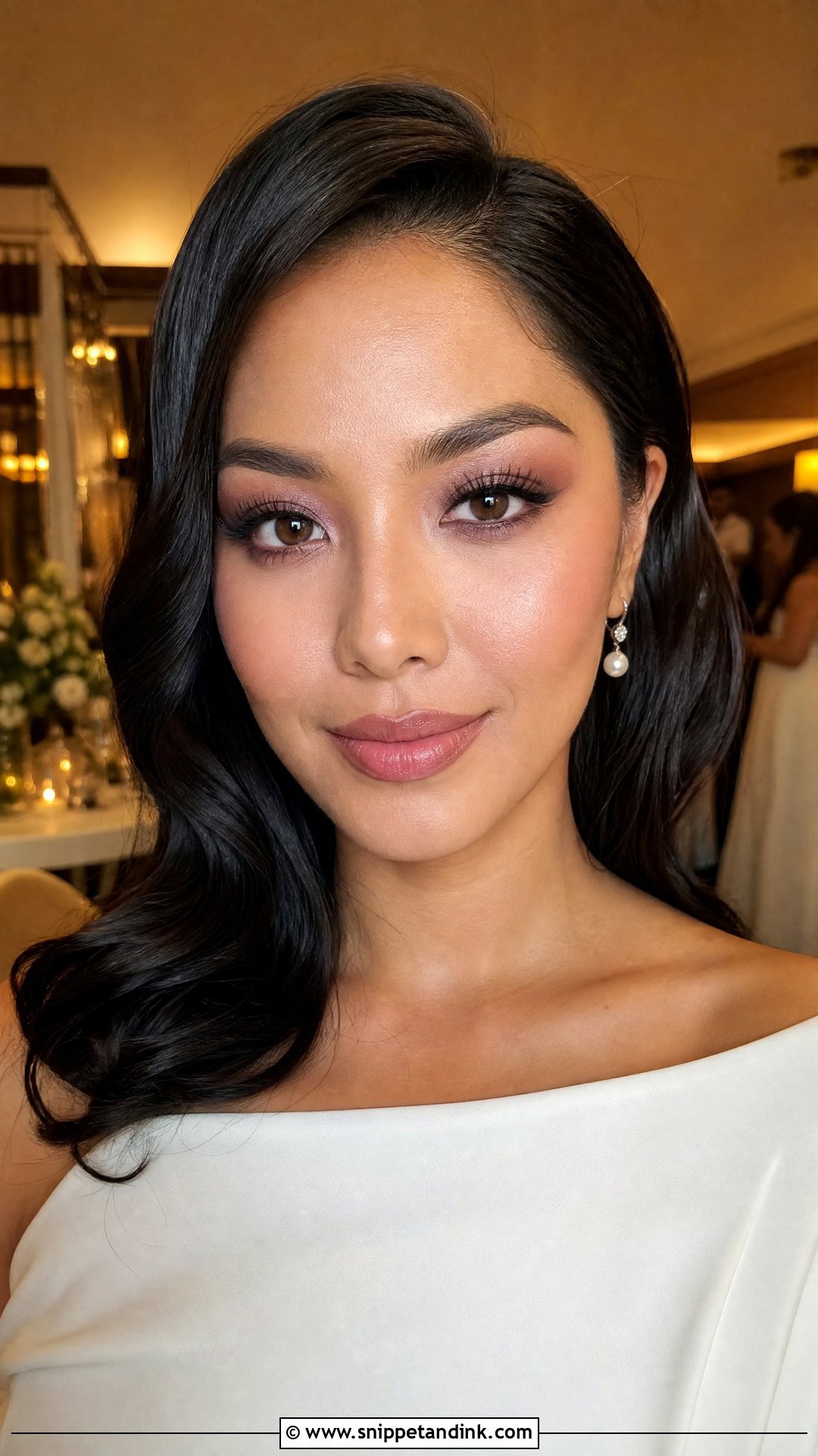 Mauve Wedding Makeup For Brown Eyes - Snippet and Ink - 25 Soft Wedding Makeup for Brown Eyes