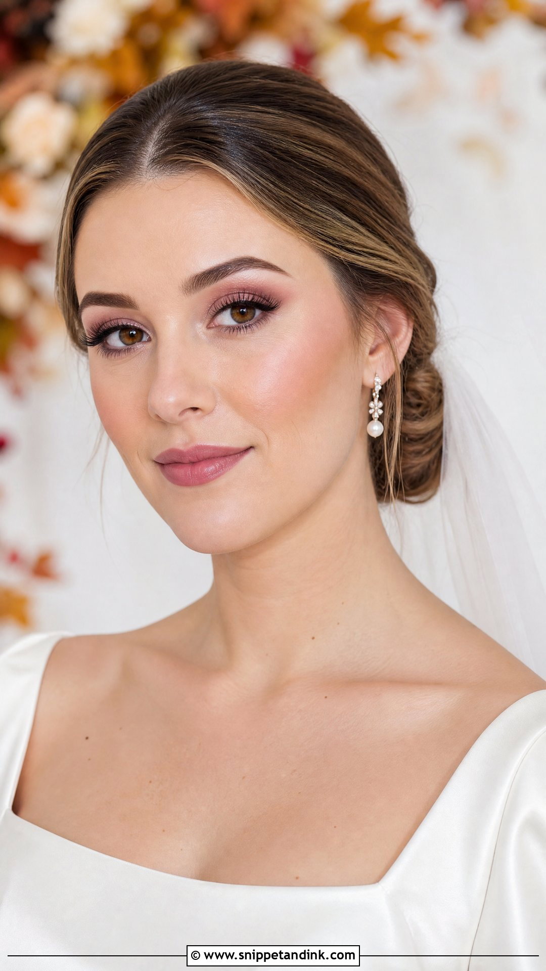 Mauve Wedding Makeup For Brown Eyes - Snippet and Ink - 30 Natural Wedding Makeup for Brown Eyes