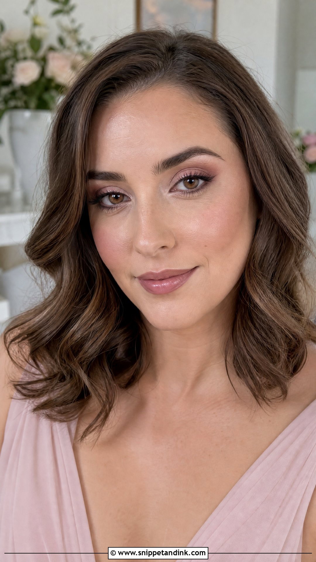 Mauve Wedding Makeup For Brown Eyes - Snippet and Ink - 35 Wedding Makeup for Brown Eyes