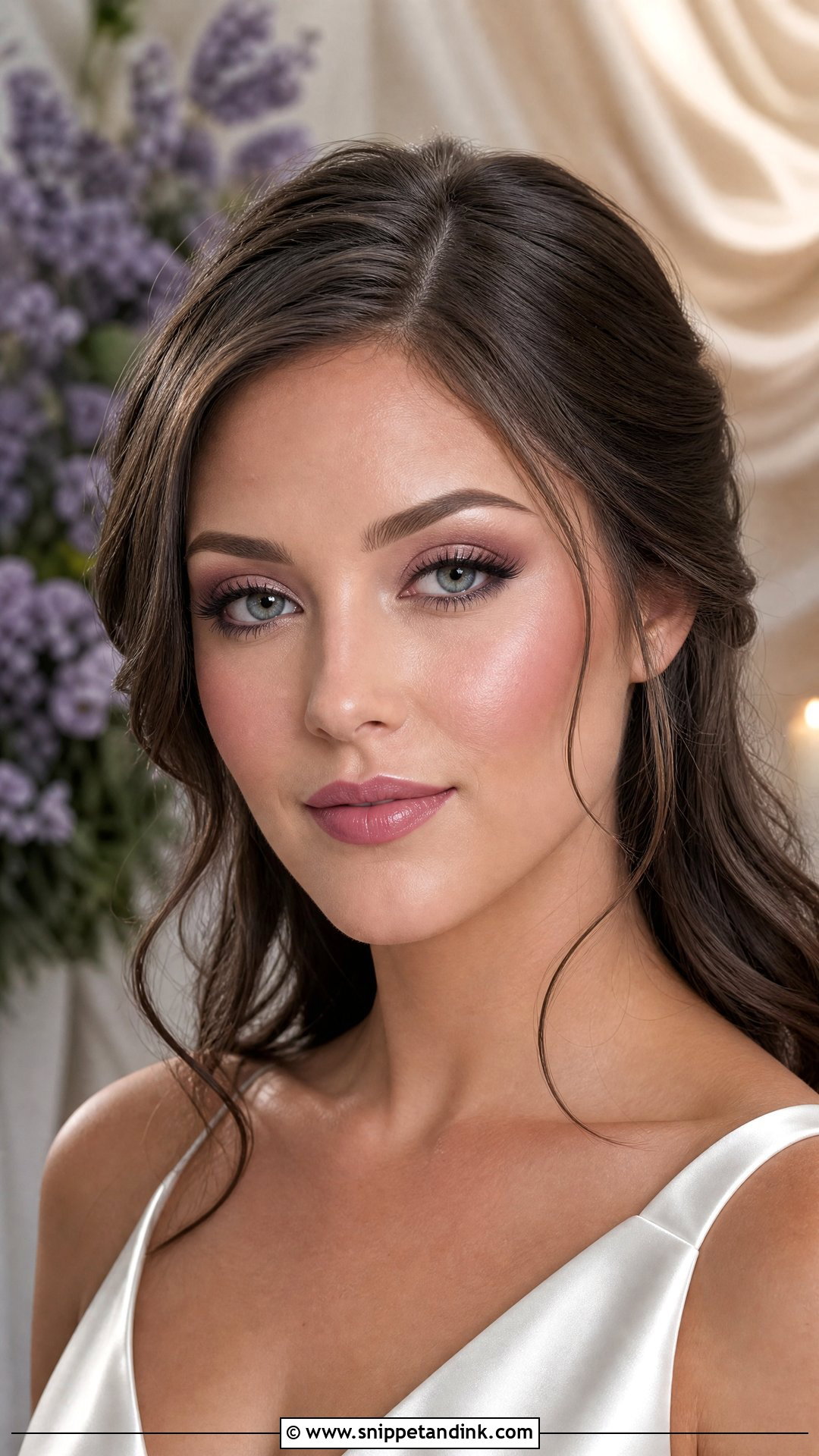 Mauve Wedding Makeup For Fair Skin - Snippet and Ink - 20 Wedding Makeup Fair Skin Ideas