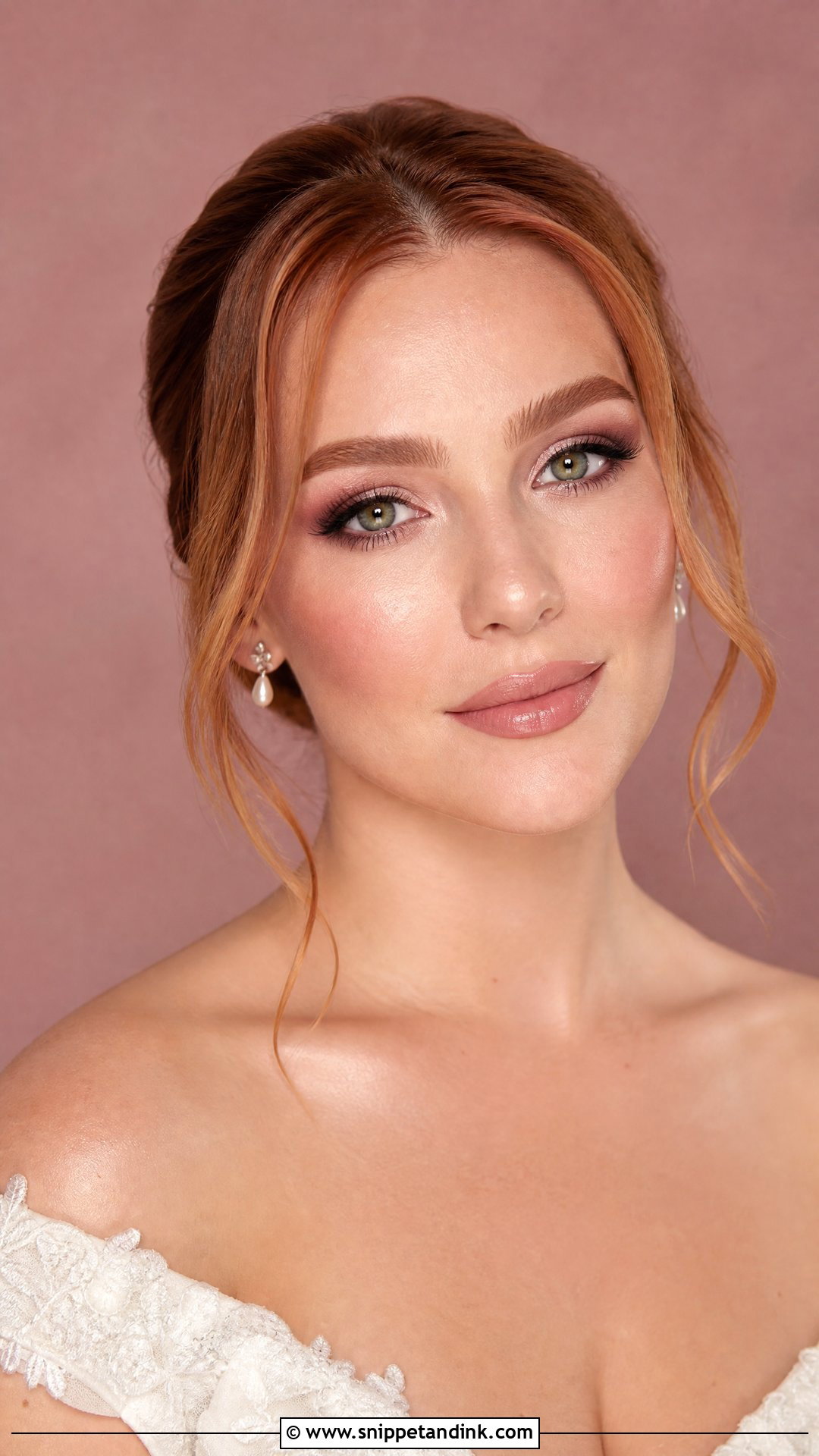 Mauve Wedding Makeup For Green Eyes - Snippet and Ink - 20 Green Eye Wedding Makeup Ideas