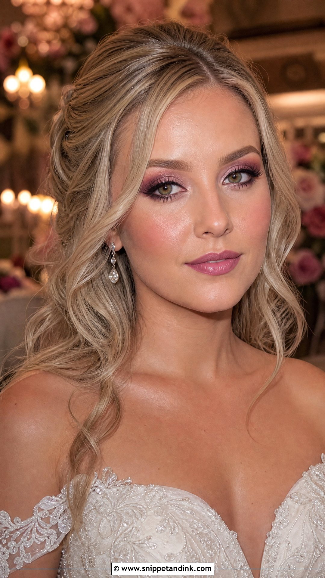 Mauve Wedding Makeup For Green Eyes - Snippet and Ink - 20 Wedding Makeup for Green Eyes and Blonde Hair
