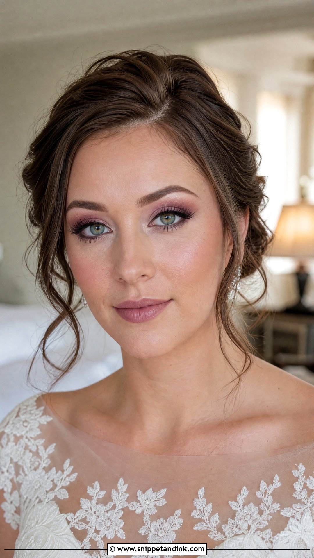 Mauve Wedding Makeup For Green Eyes - Snippet and Ink - 20 Wedding Makeup for Green Eyes and Brown Hair