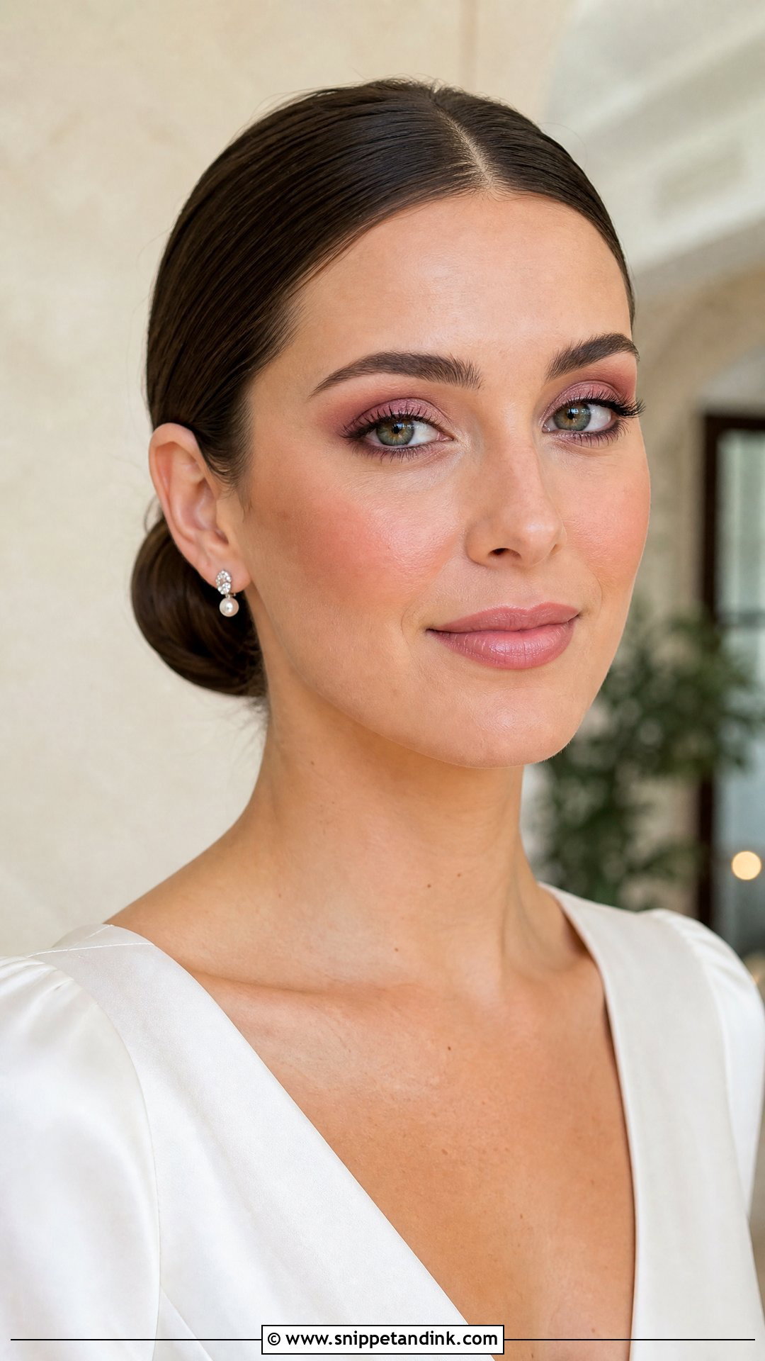Mauve Wedding Makeup For Green Eyes - Snippet and Ink - 30 Wedding Makeup for Green Eyes