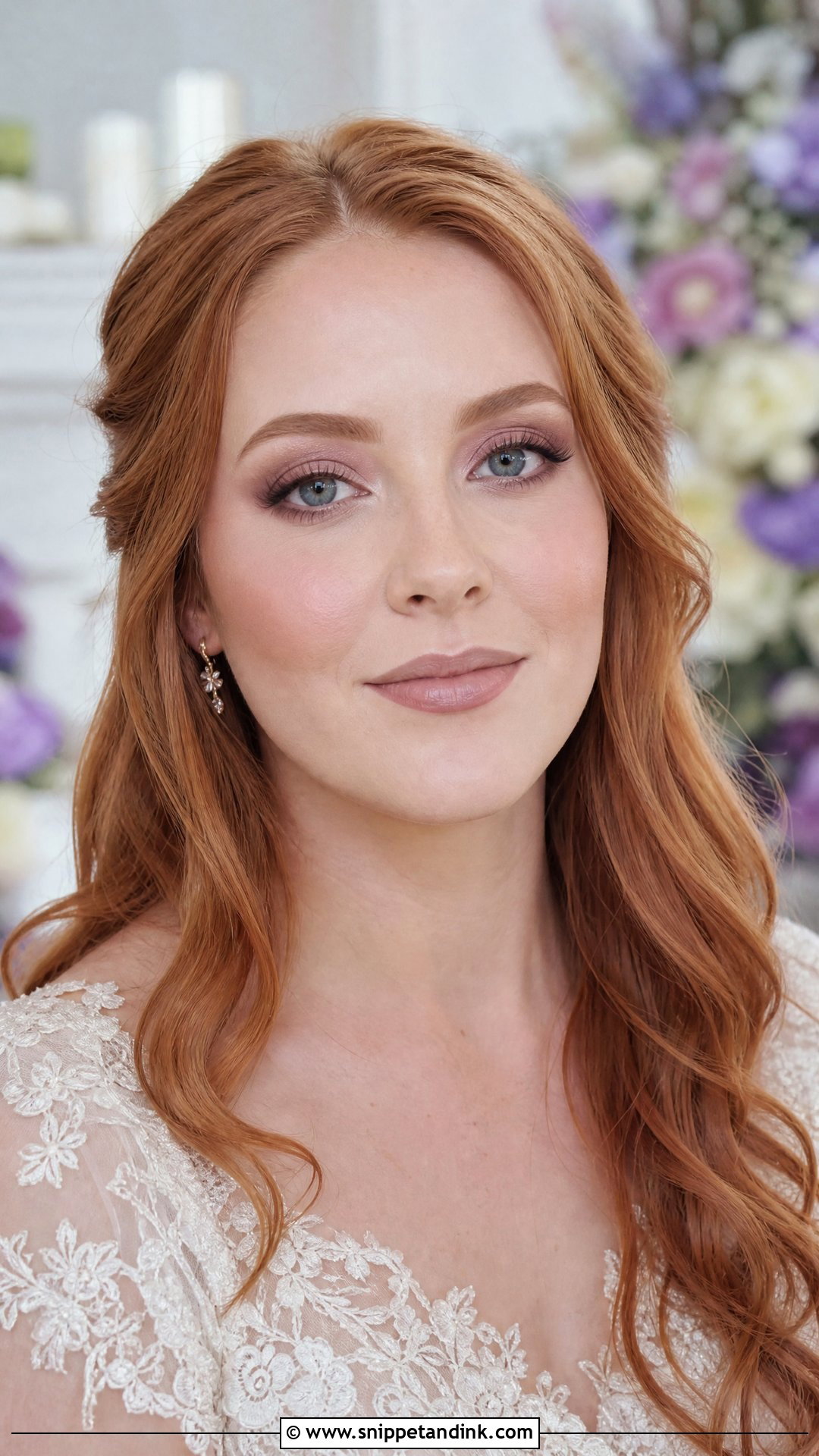 Mauve Wedding Makeup For Redheads - Snippet and Ink - 25 Wedding Makeup Redhead Ideas