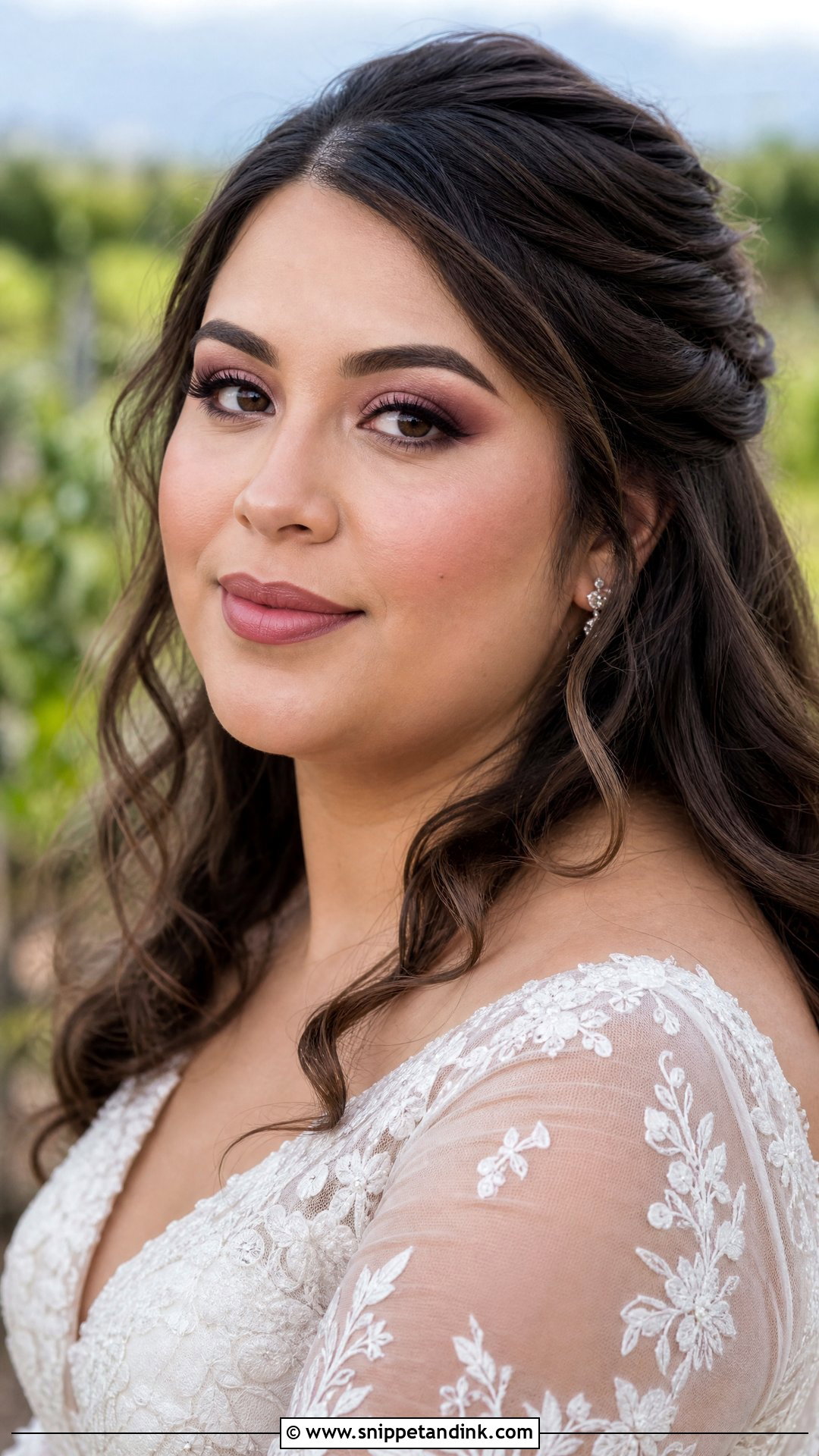 Mauve Wedding Makeup For Round Face - Snippet and Ink - 20 Wedding Makeup Round Face Ideas