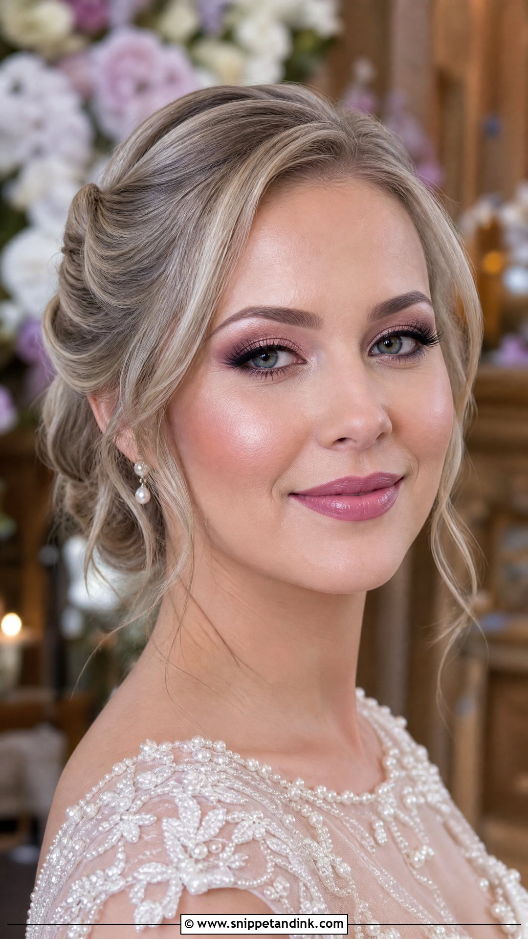 Mauve Wedding Makeup for Blonde Hair - Snippet and Ink - 20 Wedding Makeup for Blue Eyes and Blonde Hair