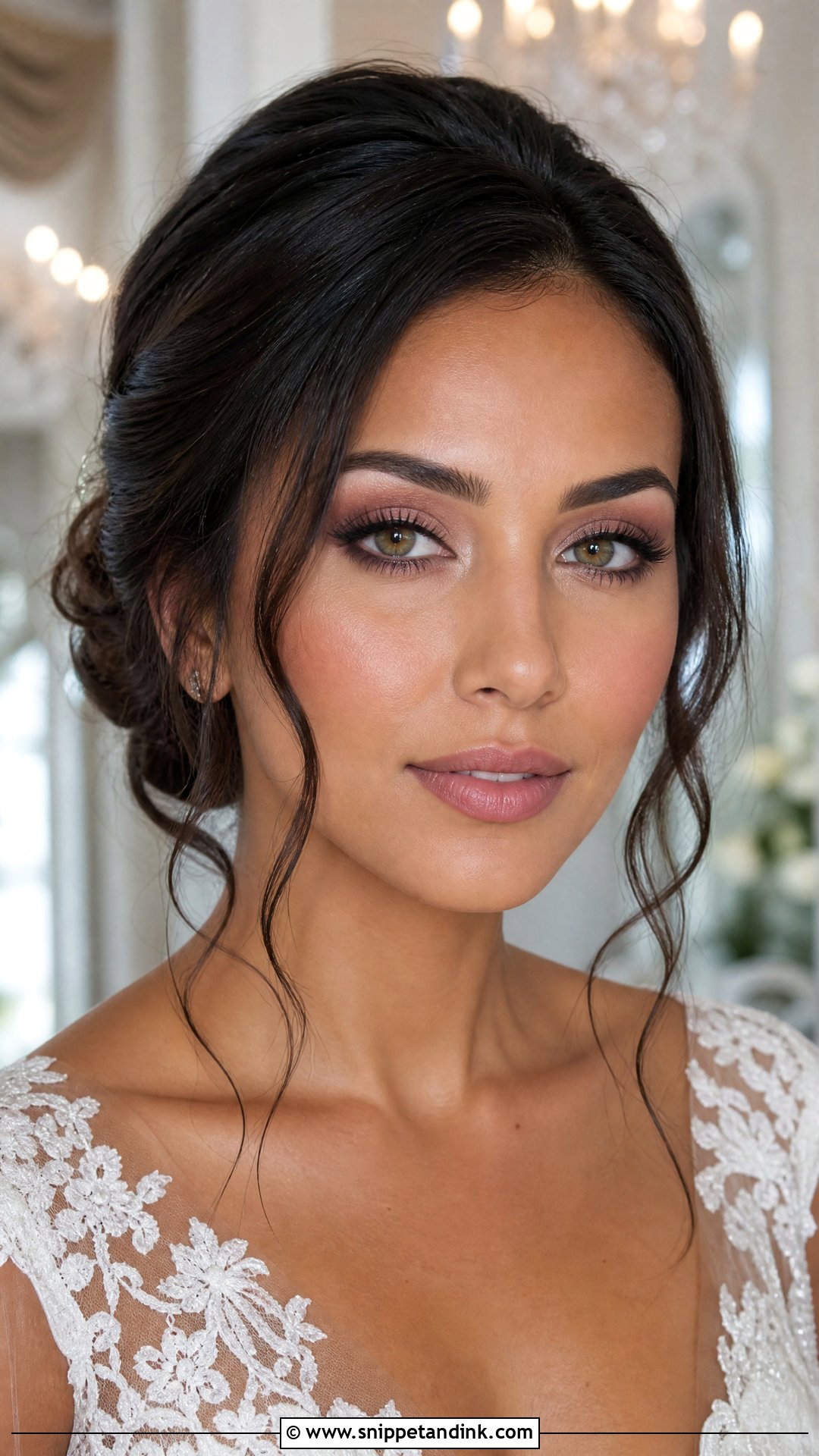Mauve Wedding Makeup for Green Eyes - Snippet and Ink - 20 Natural Wedding Make Up for Green Eyes
