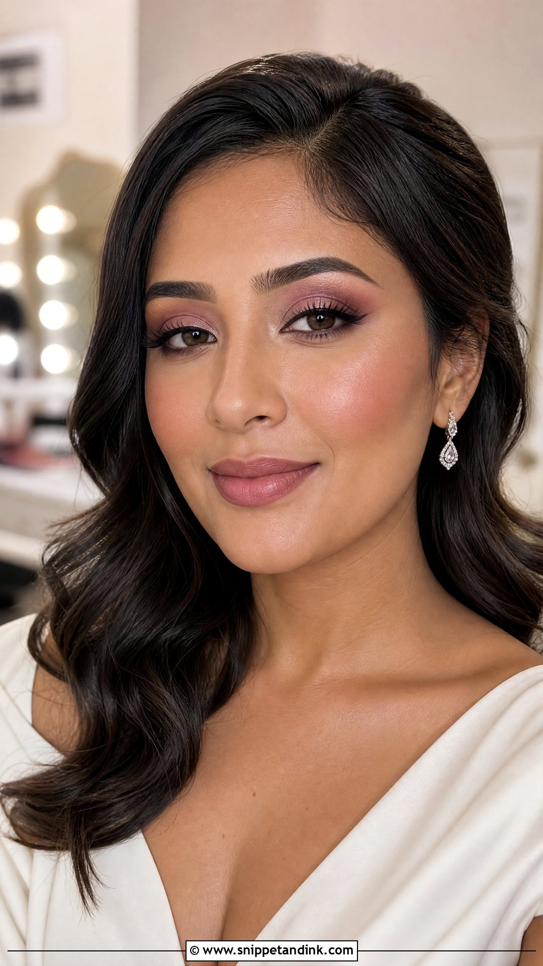 Mauve Wedding Makeup for Small Eyes - Snippet and Ink - 20 Wedding Makeup for Small Eyes
