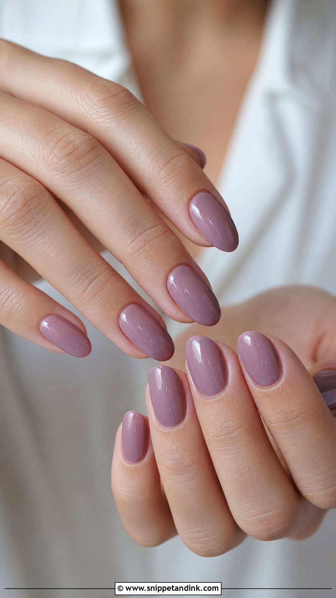 Mauve Wedding Nails - Snippet and Ink - 25 Nails for a Wedding