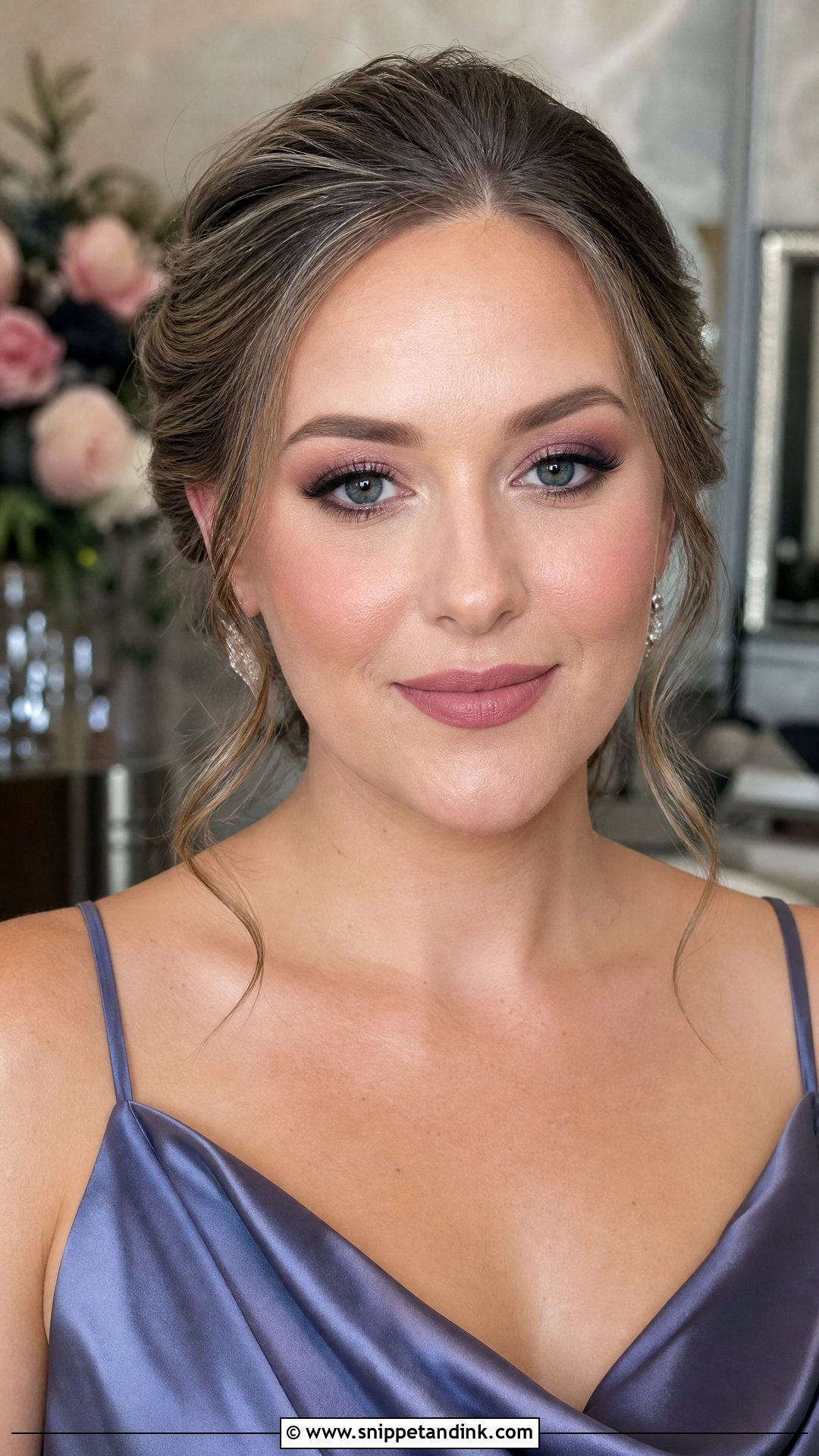 Mauve Wedding Party Makeup - Snippet and Ink - 25 Makeup for Wedding Party Ideas