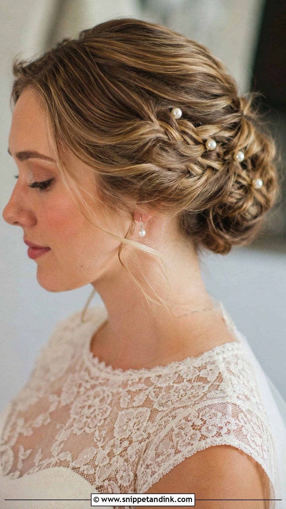 Medieval Wedding Hair With Pearls - Snippet and Ink - 20 Medieval Wedding Hair Ideas